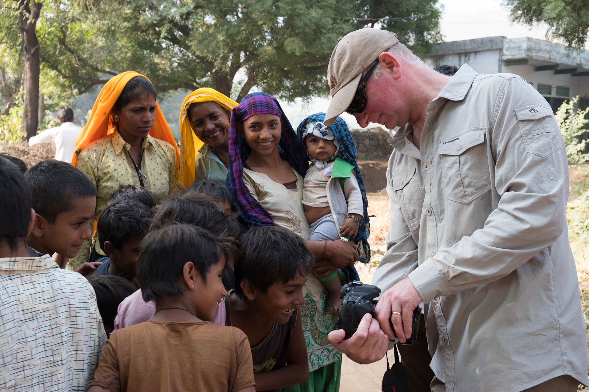 Excited by the camera!