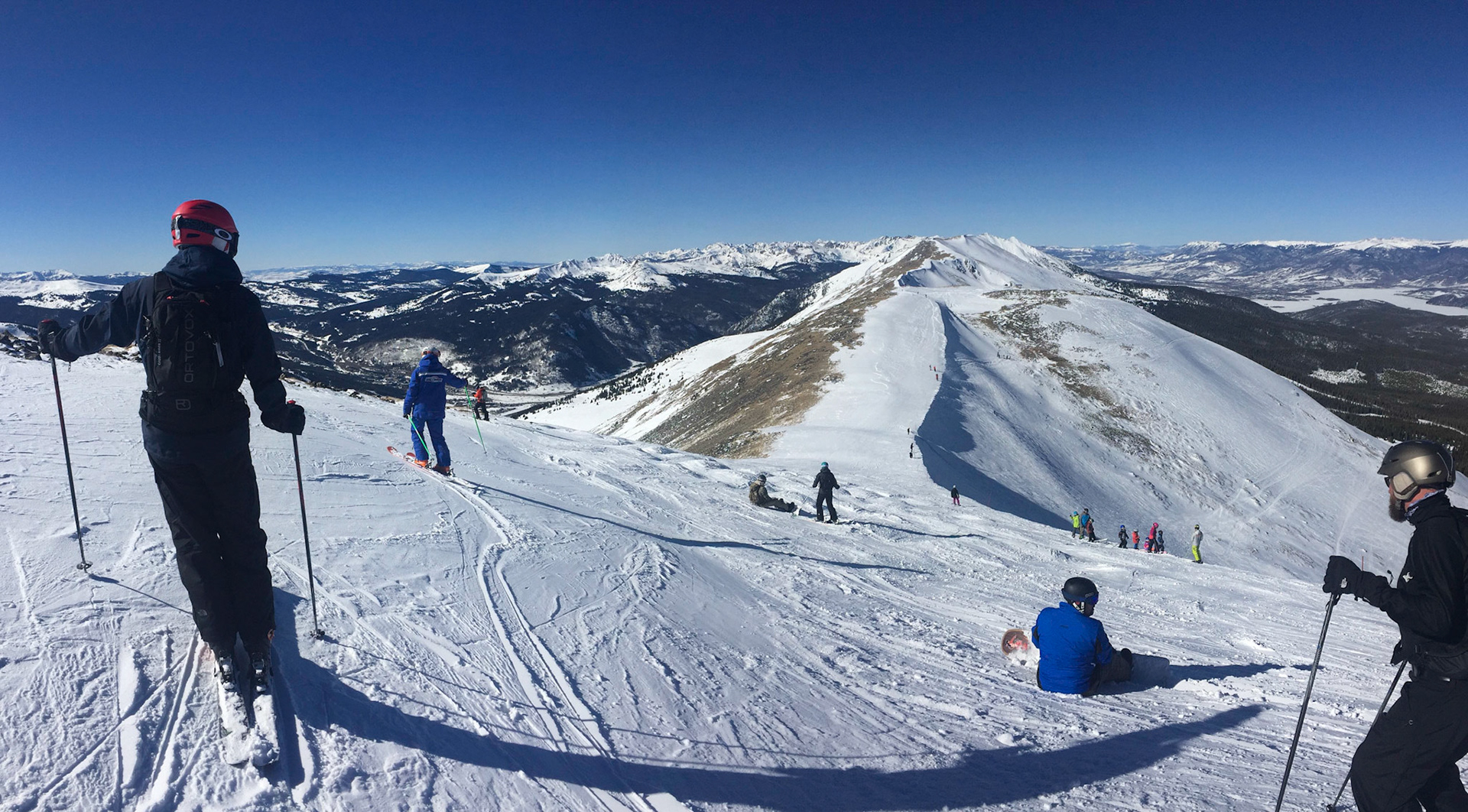 Top of Peak 8, looking towards Whale's Tail