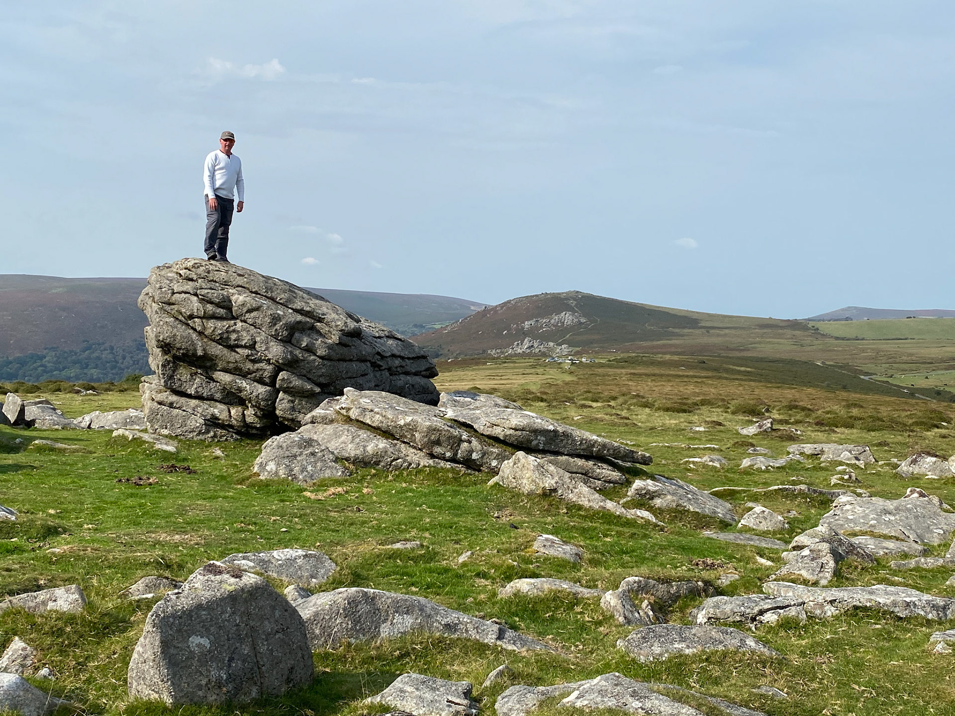 Alex at Top Tor