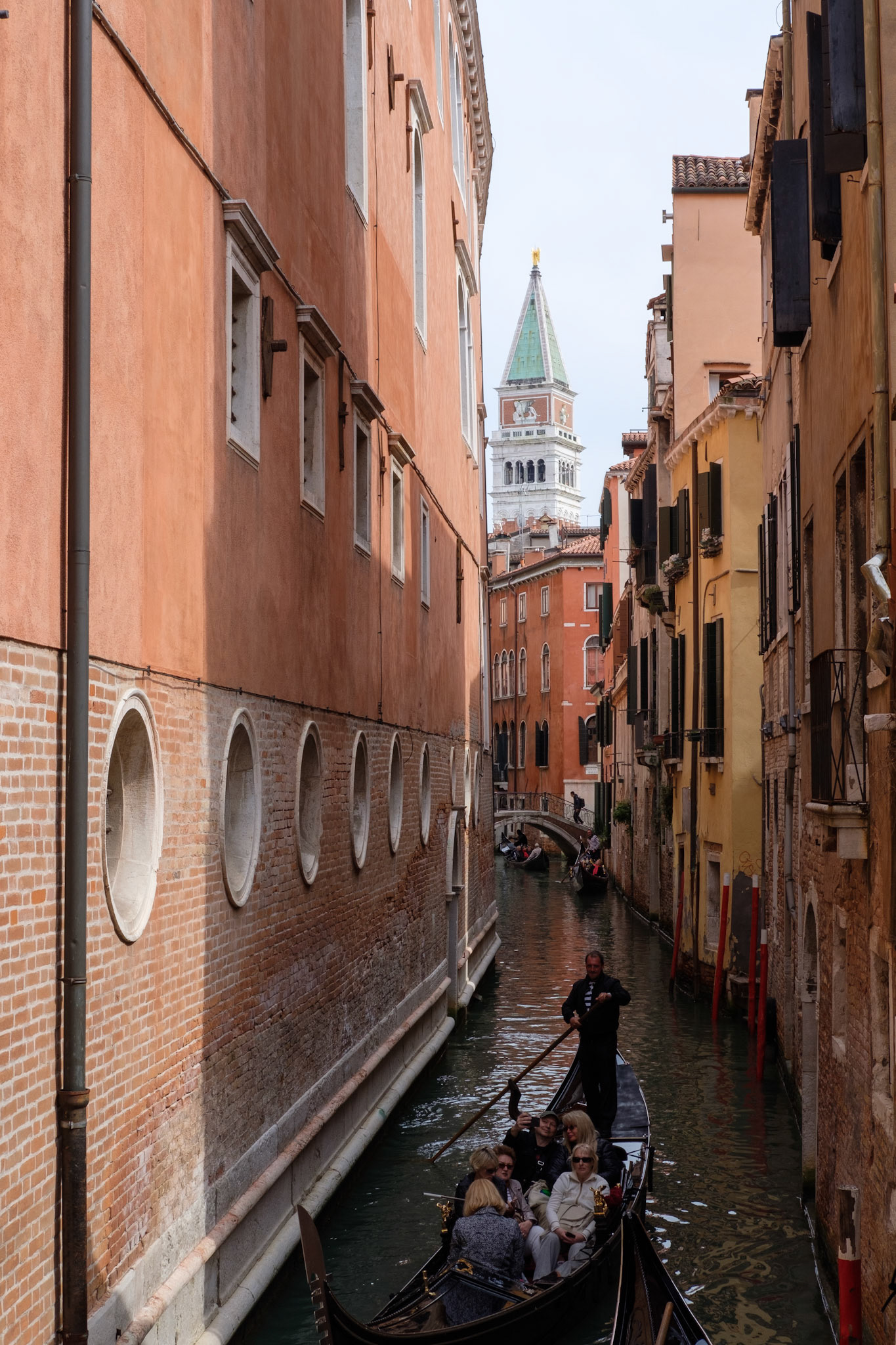 The only canal with a view of San Marco bell tower
