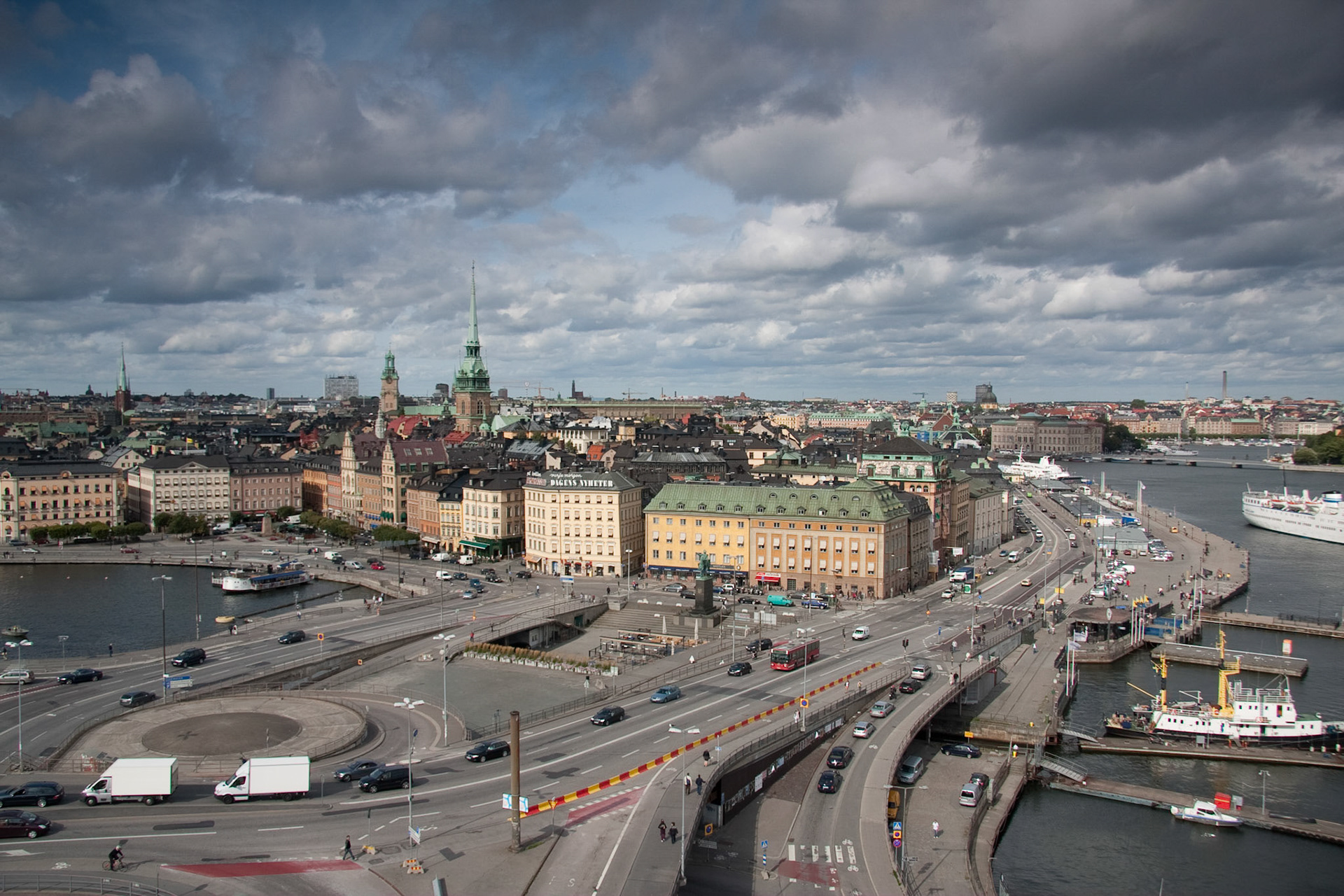 View from Gondolen restaurant
