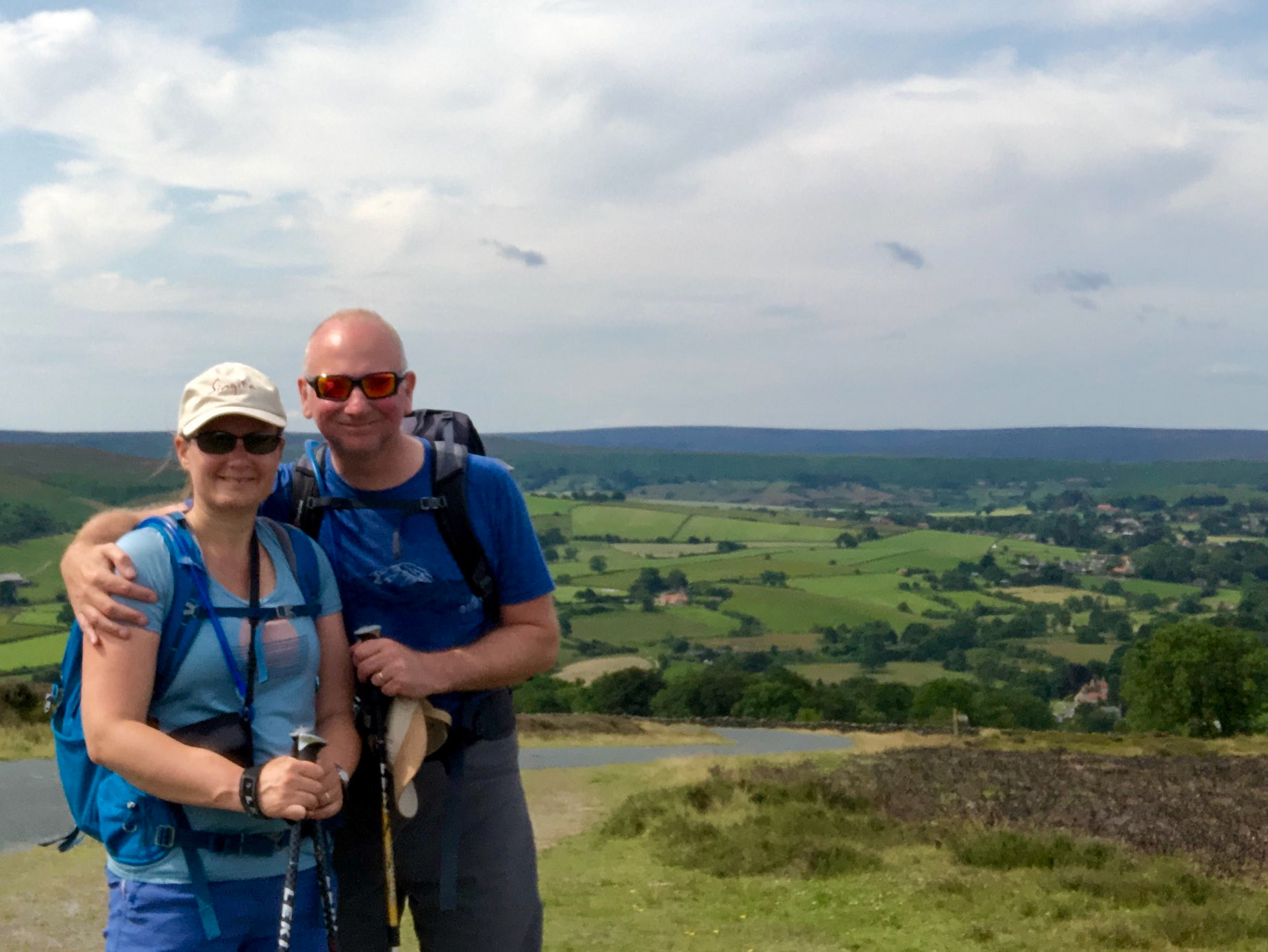 Approaching Danby Beacon, North York Moors