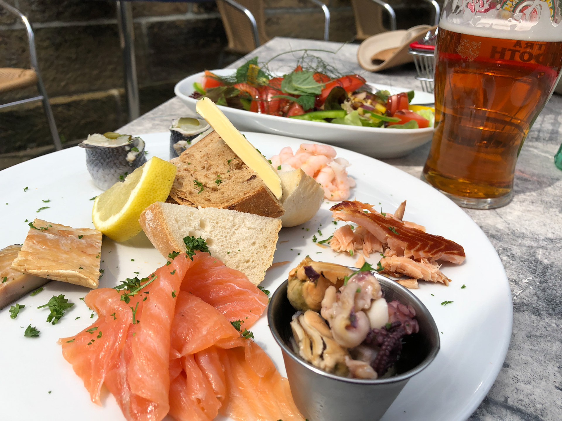 Lunch at The Board Inn, Lealholm