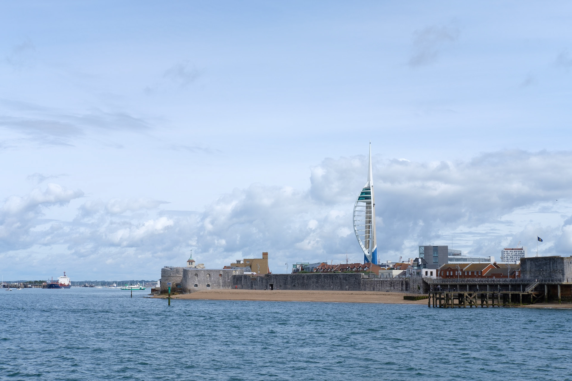 Arriving back at Portsmouth