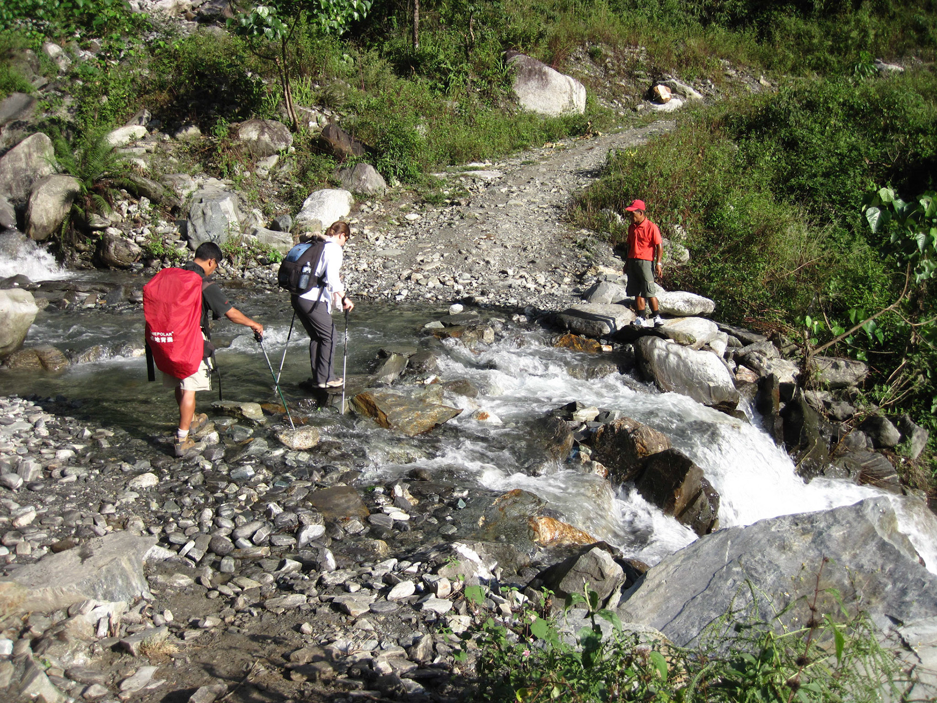 Crossing another river!