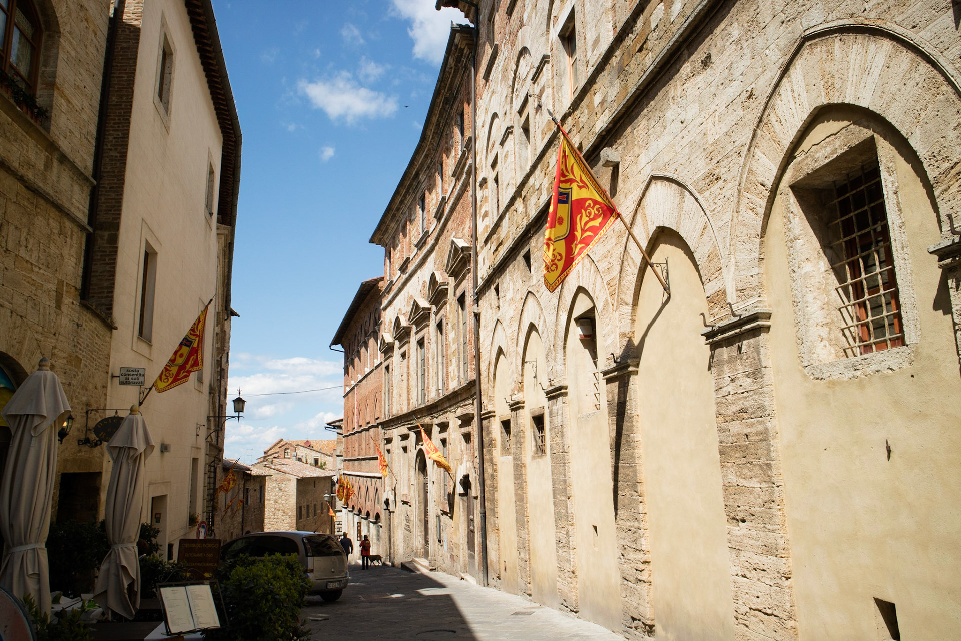 Climbing to the finish at the duomo