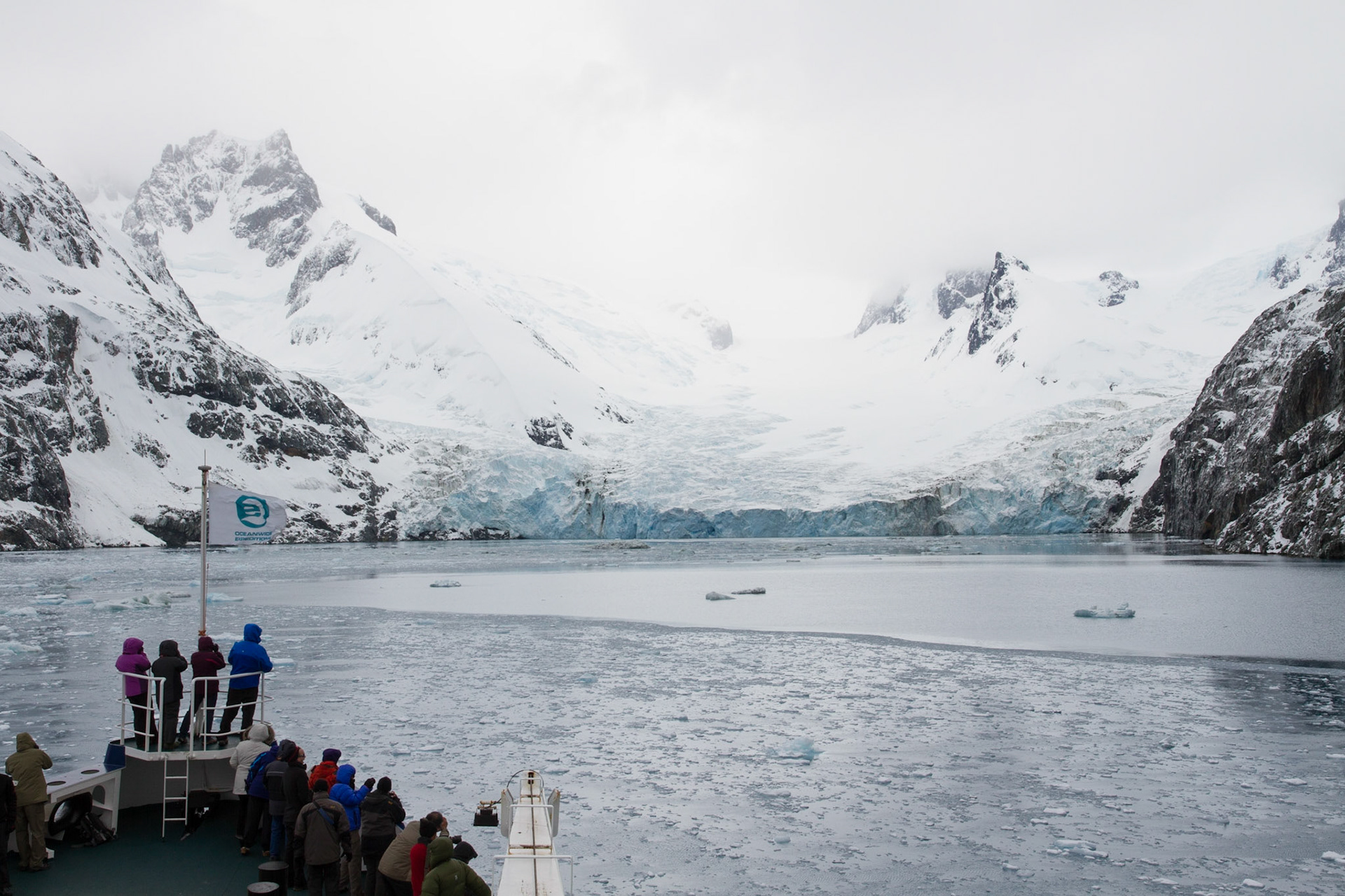 Glacier at Drygalski Fjord