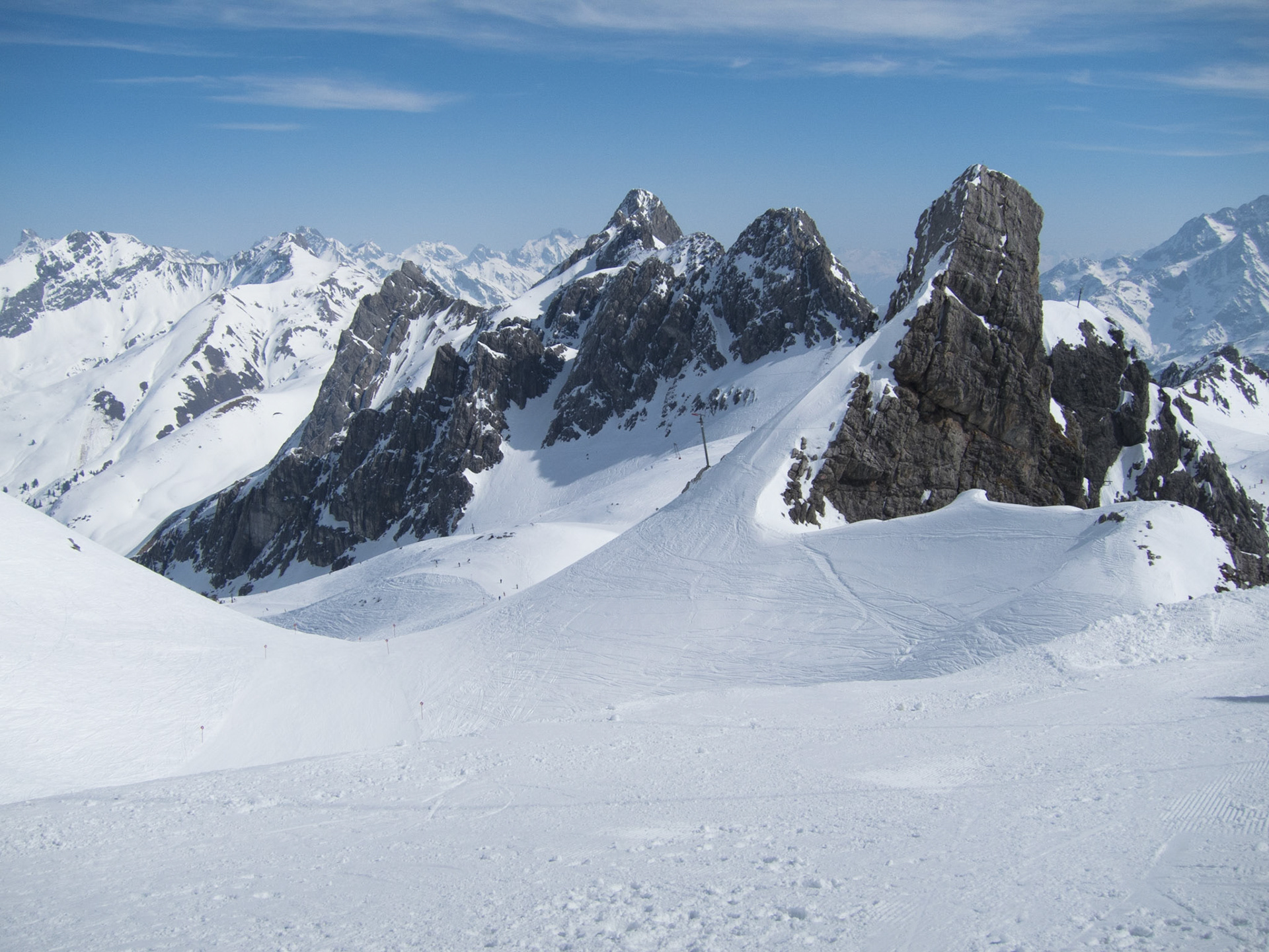 View from Vallugagrat