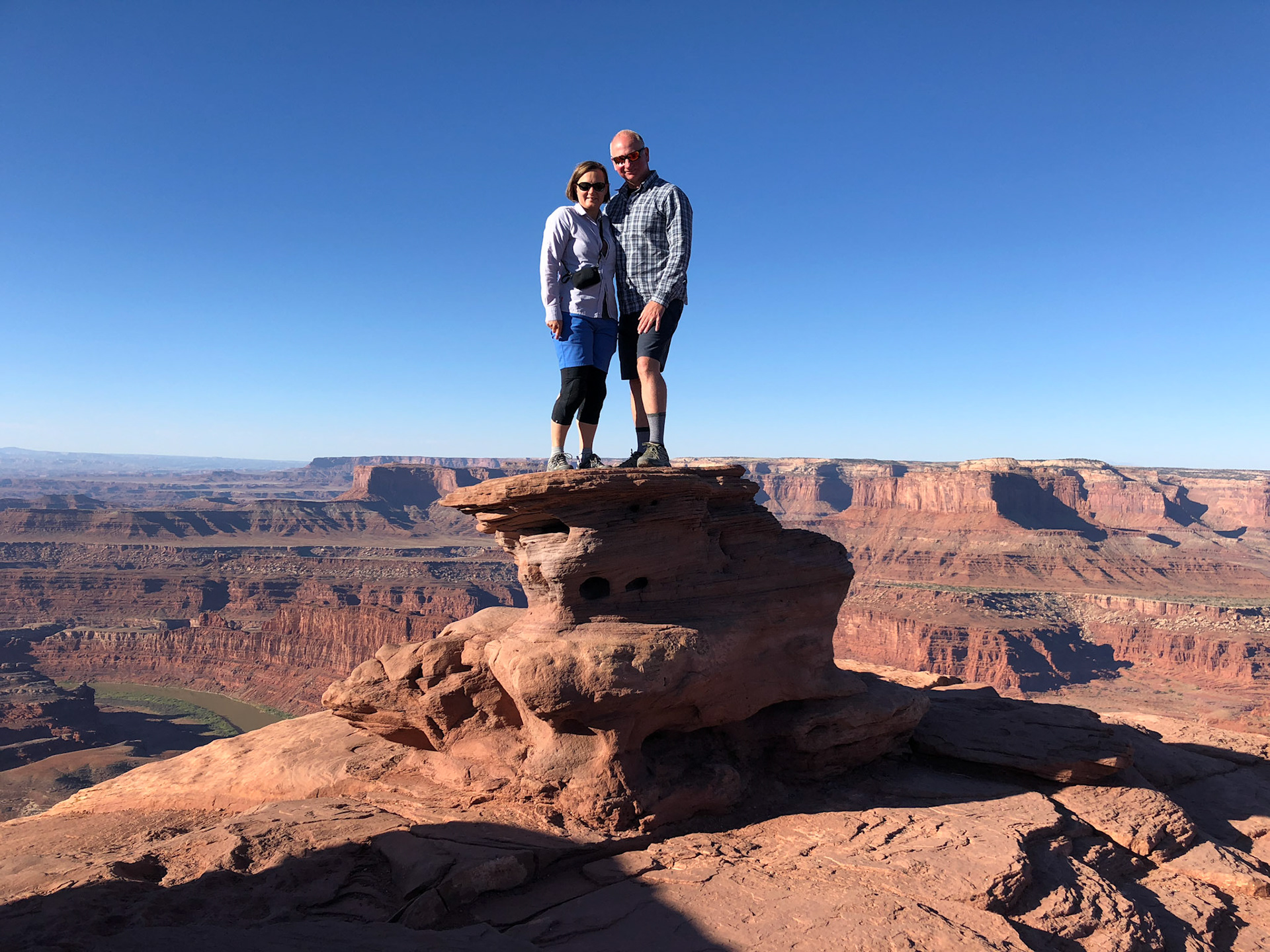 At Dead Horse Point State Park viewpoint