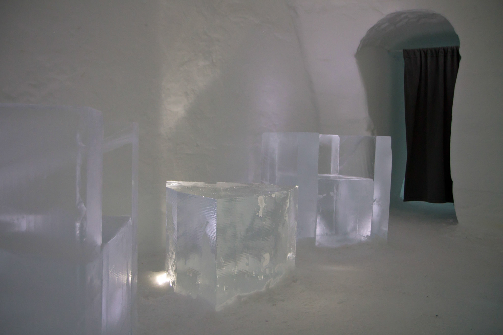 An ice room