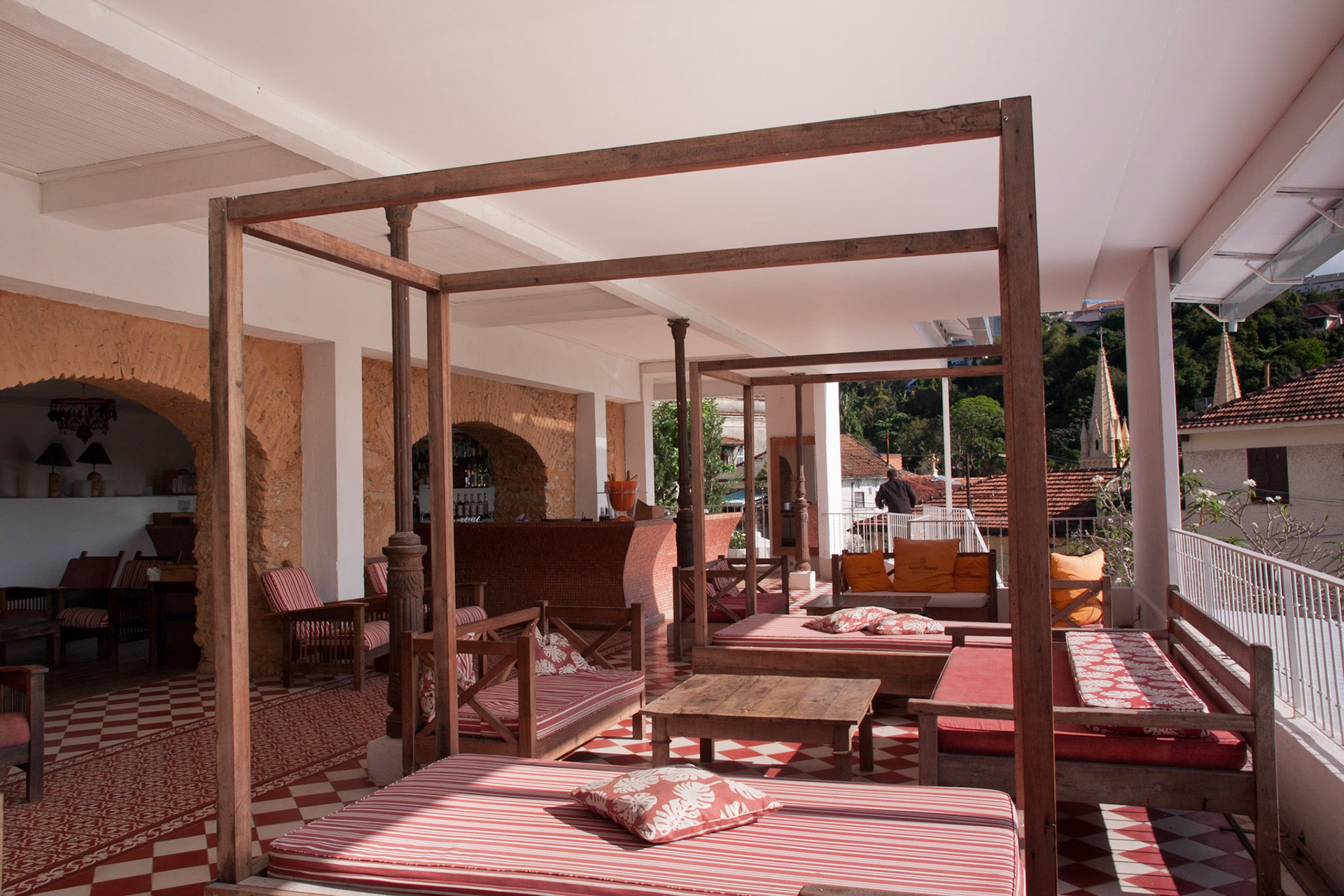 Bar at Hotel Santa Teresa, Rio