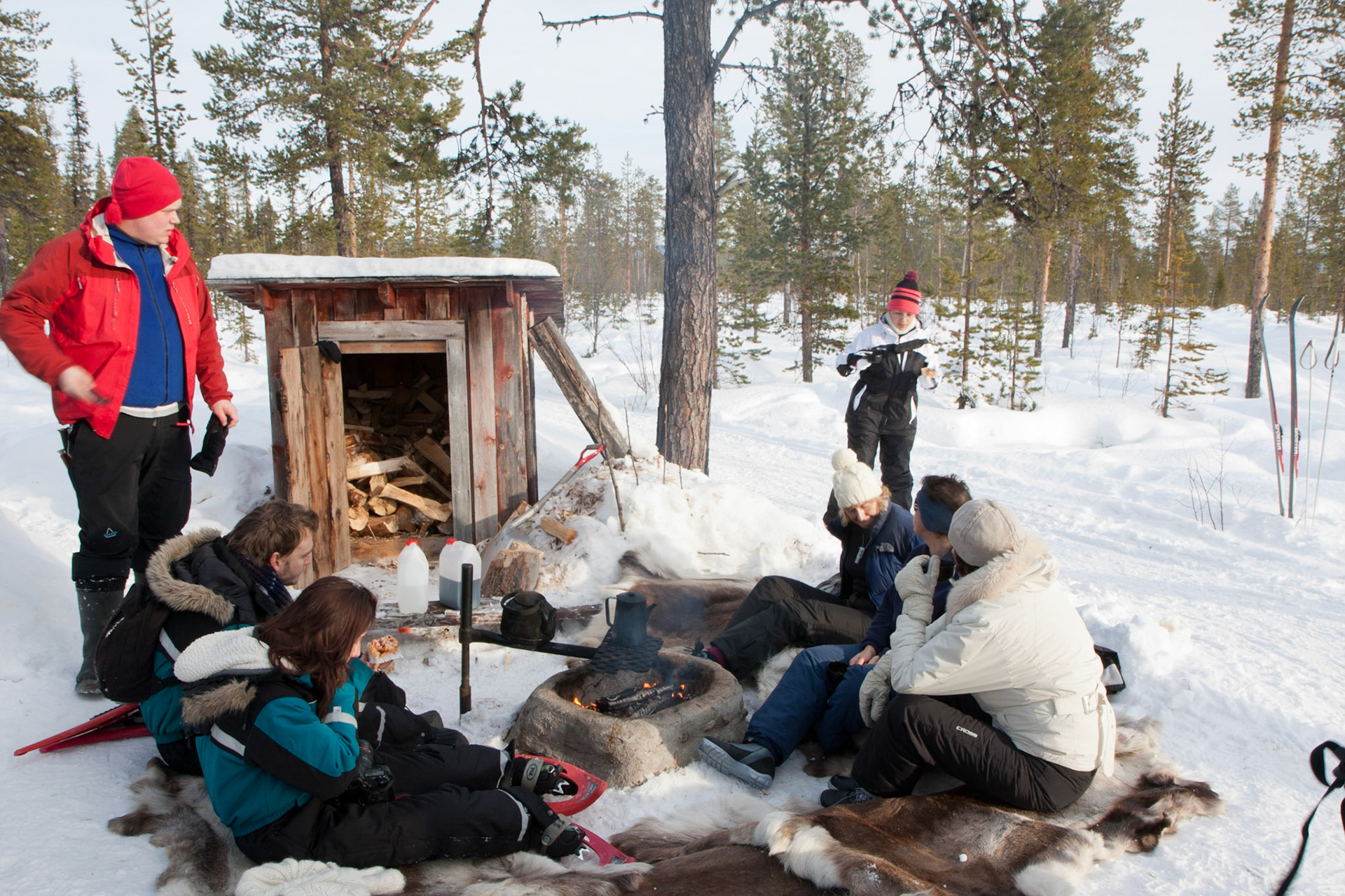 Muffins and hot lingonberry juice - yum