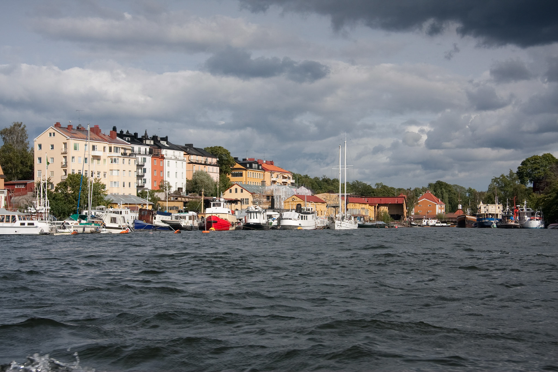 Stockholm, from the water