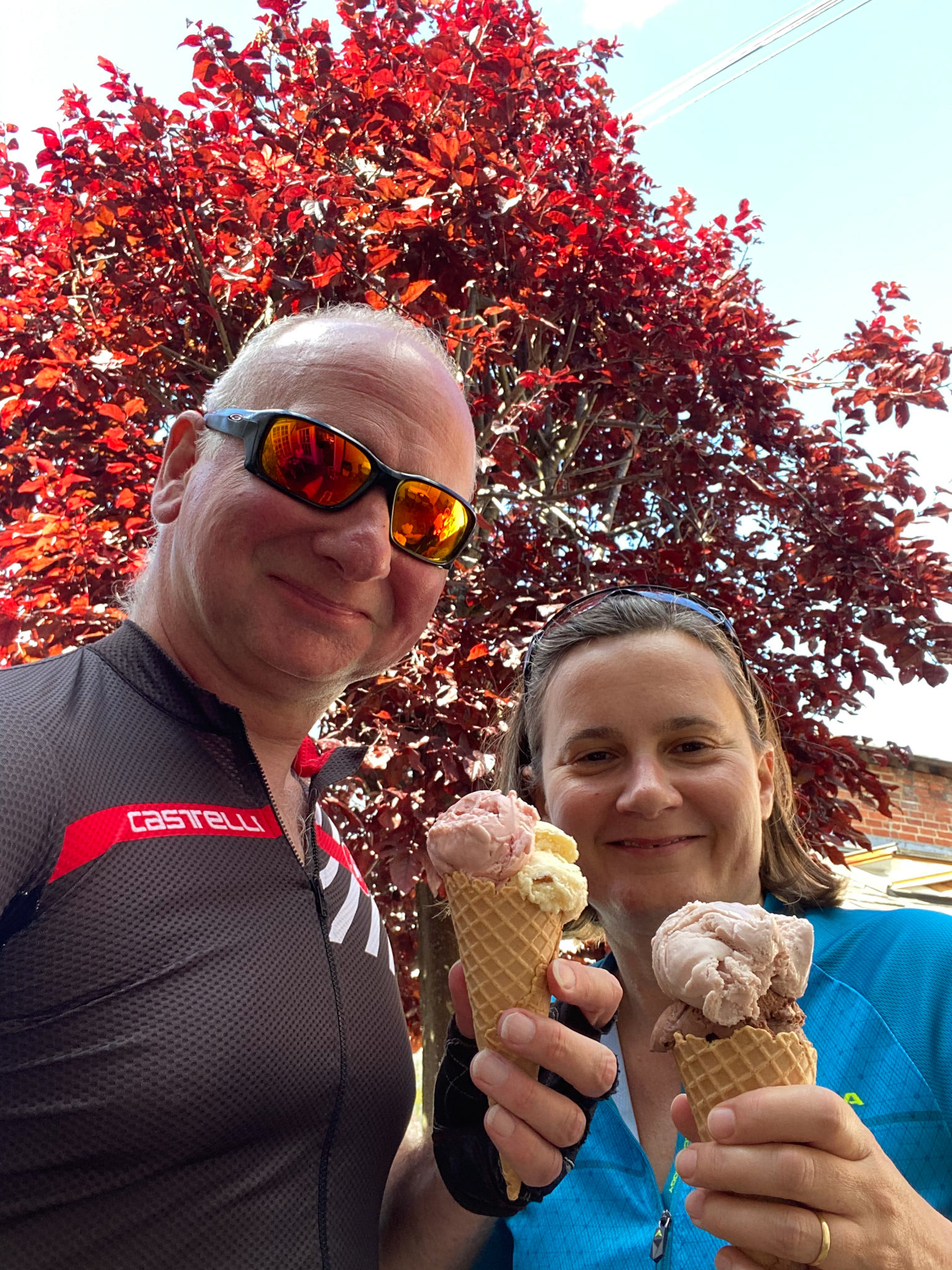 Ice cream at Tiffin Tea Rooms in Alresford