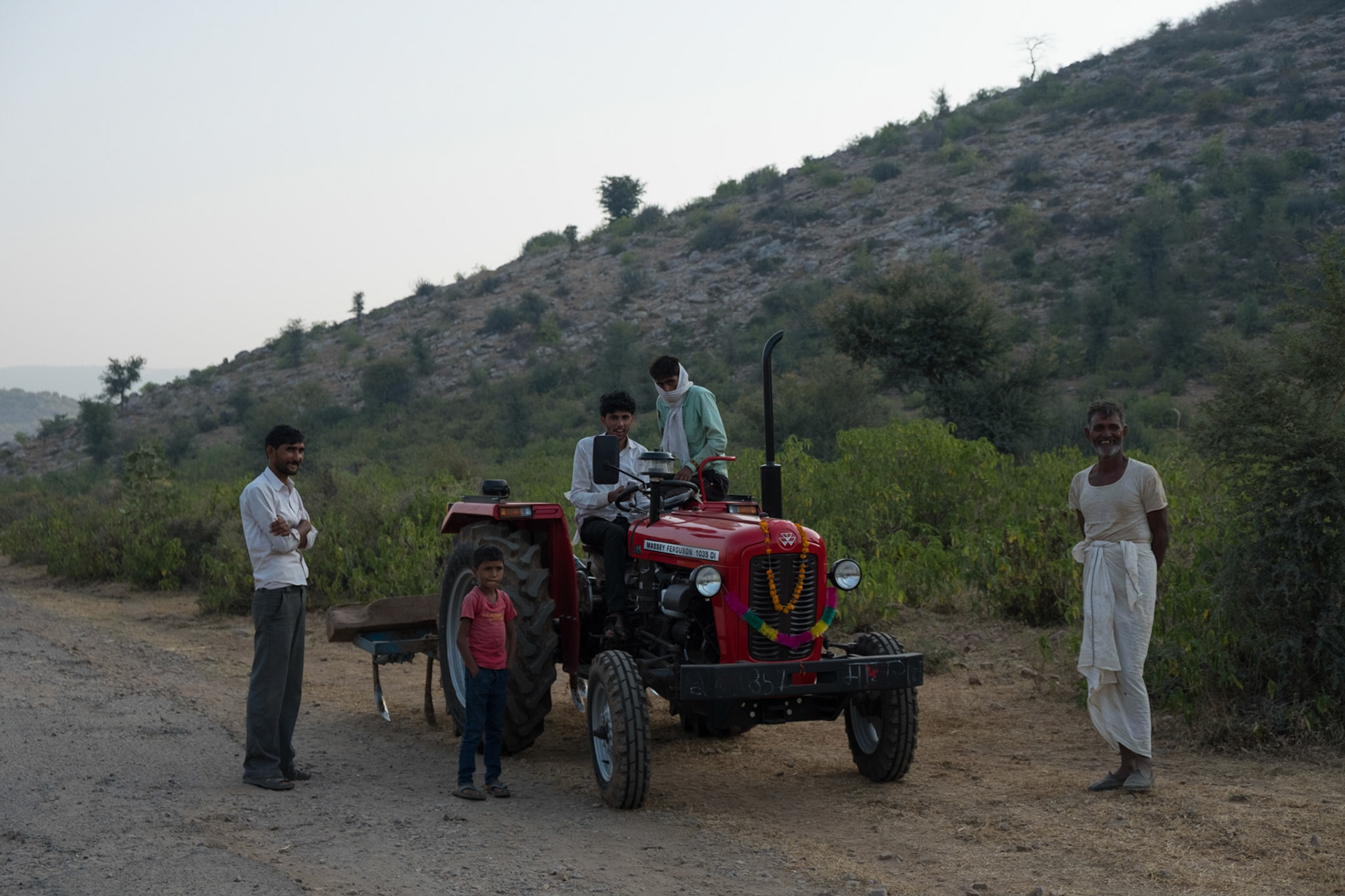Brand new tractor for Divali!