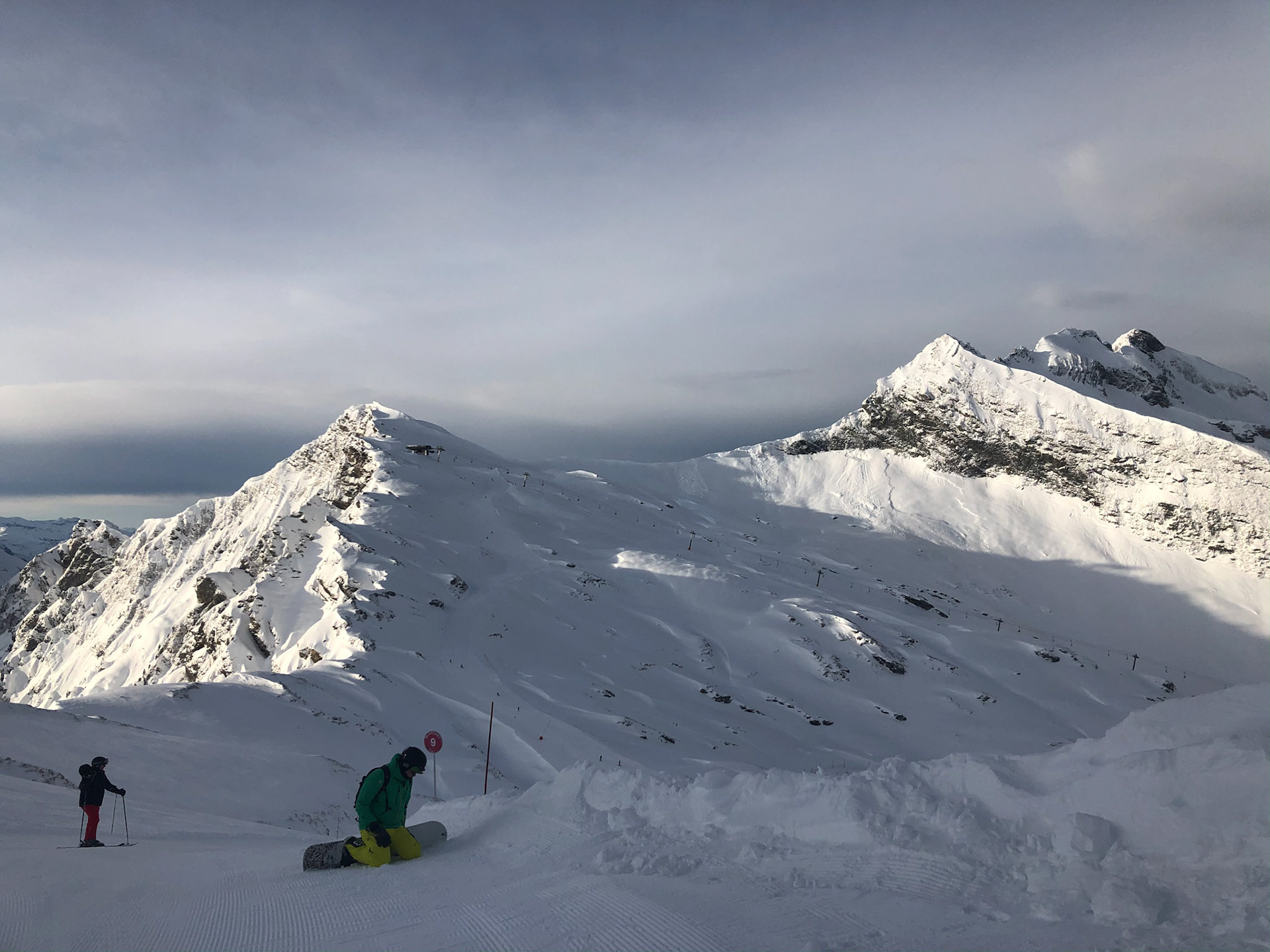View from top of Choucas