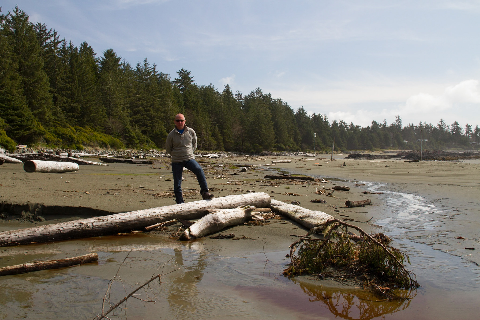 Alex on Chesterman Beach
