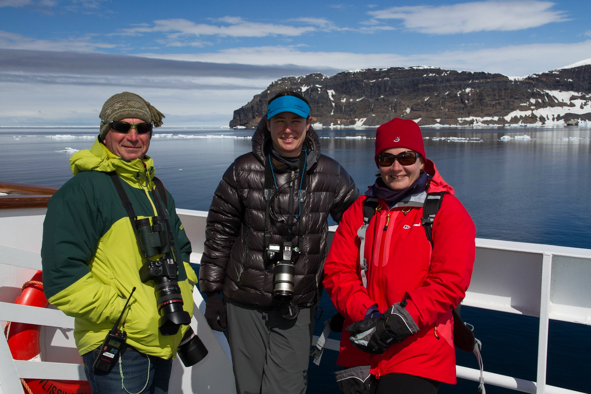 Pete, Elizabeth and Sue
