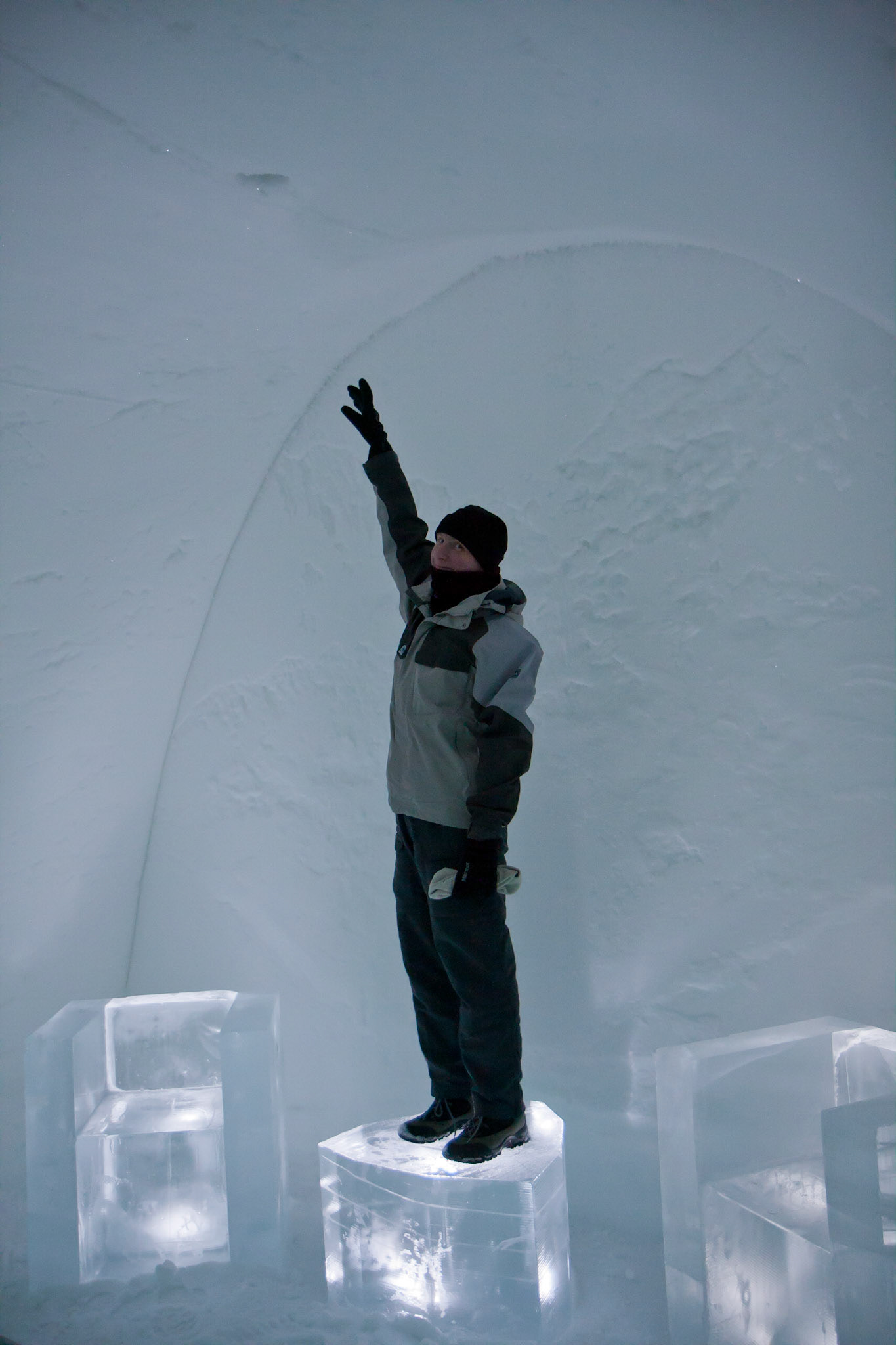 Pretty high ceiling!