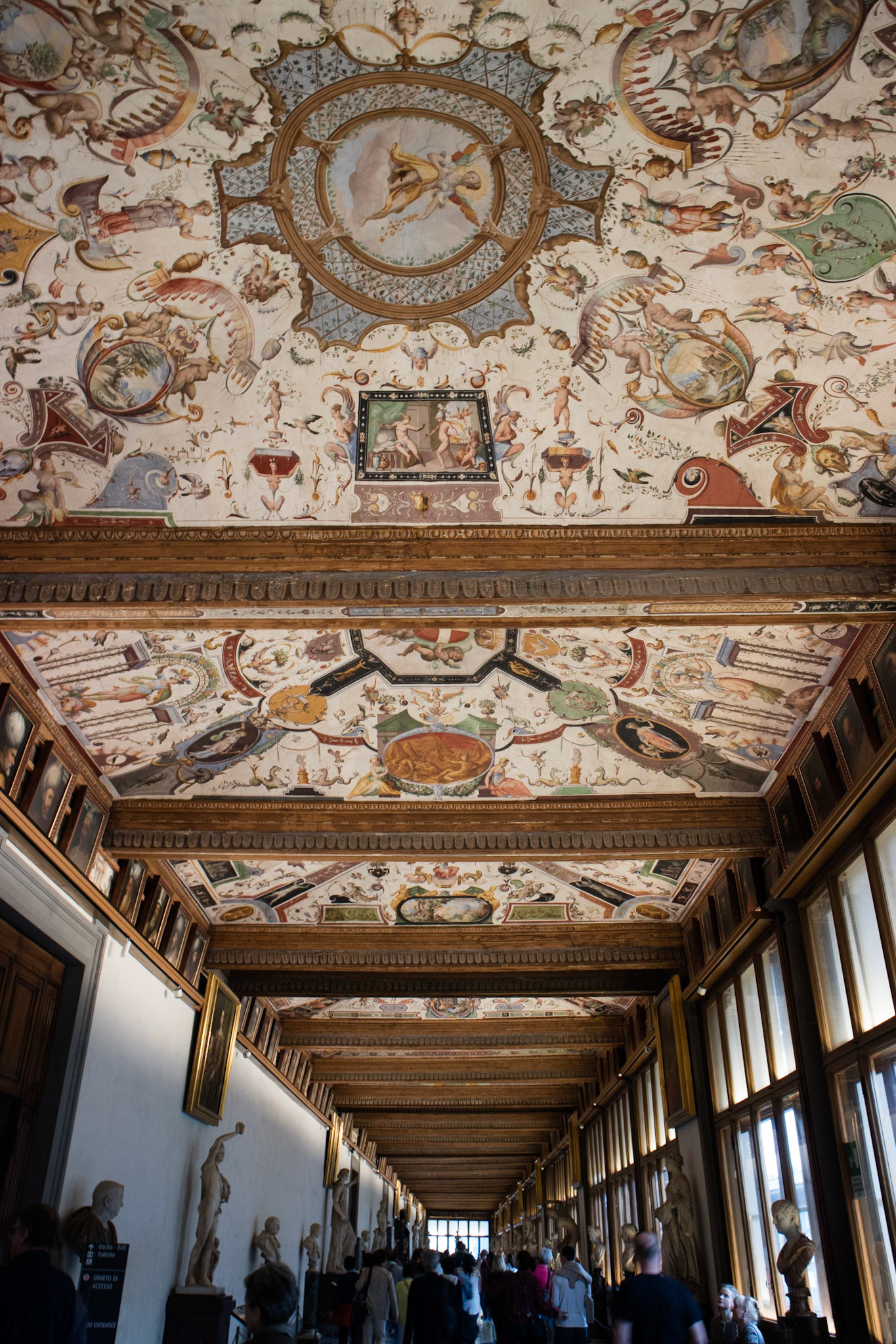 Primo Corridor, 2nd floor, Uffizi