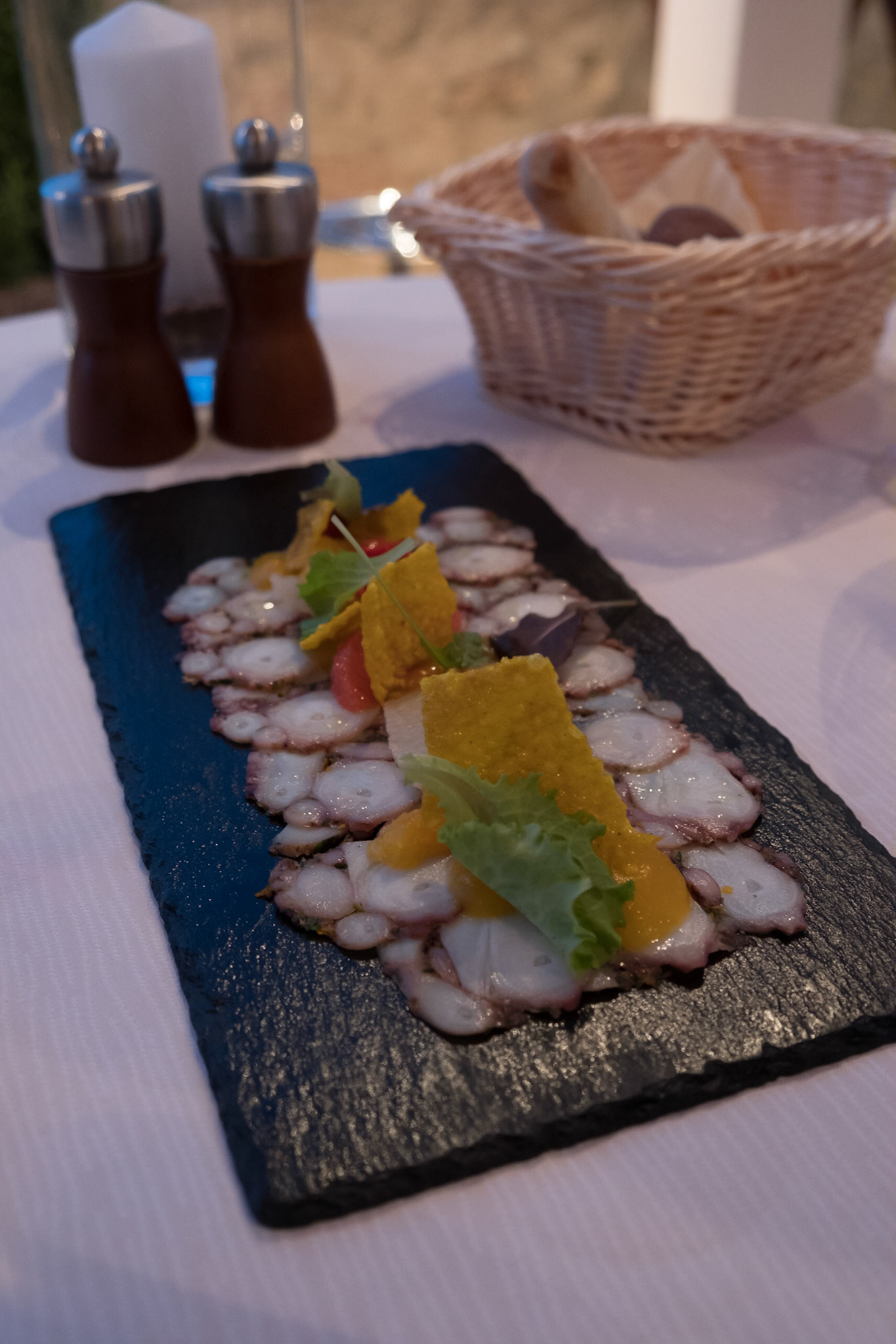 Dinner at Sveti Stefan