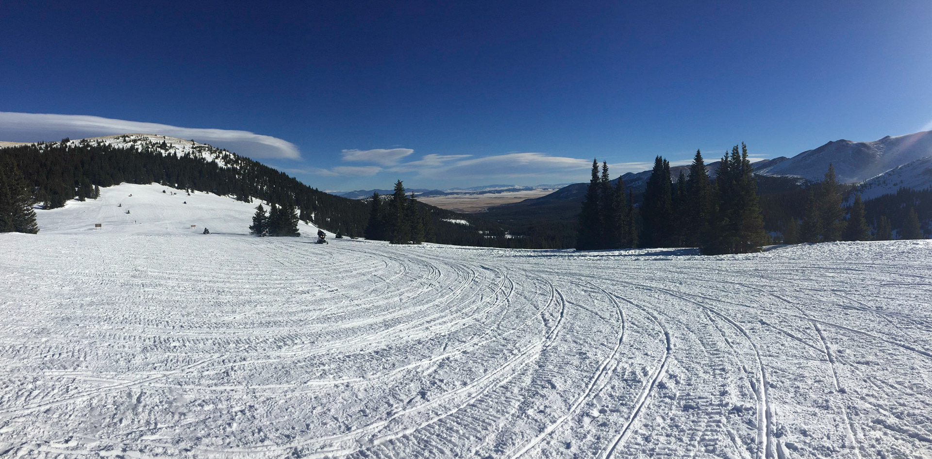 View from top of the Continental Divide