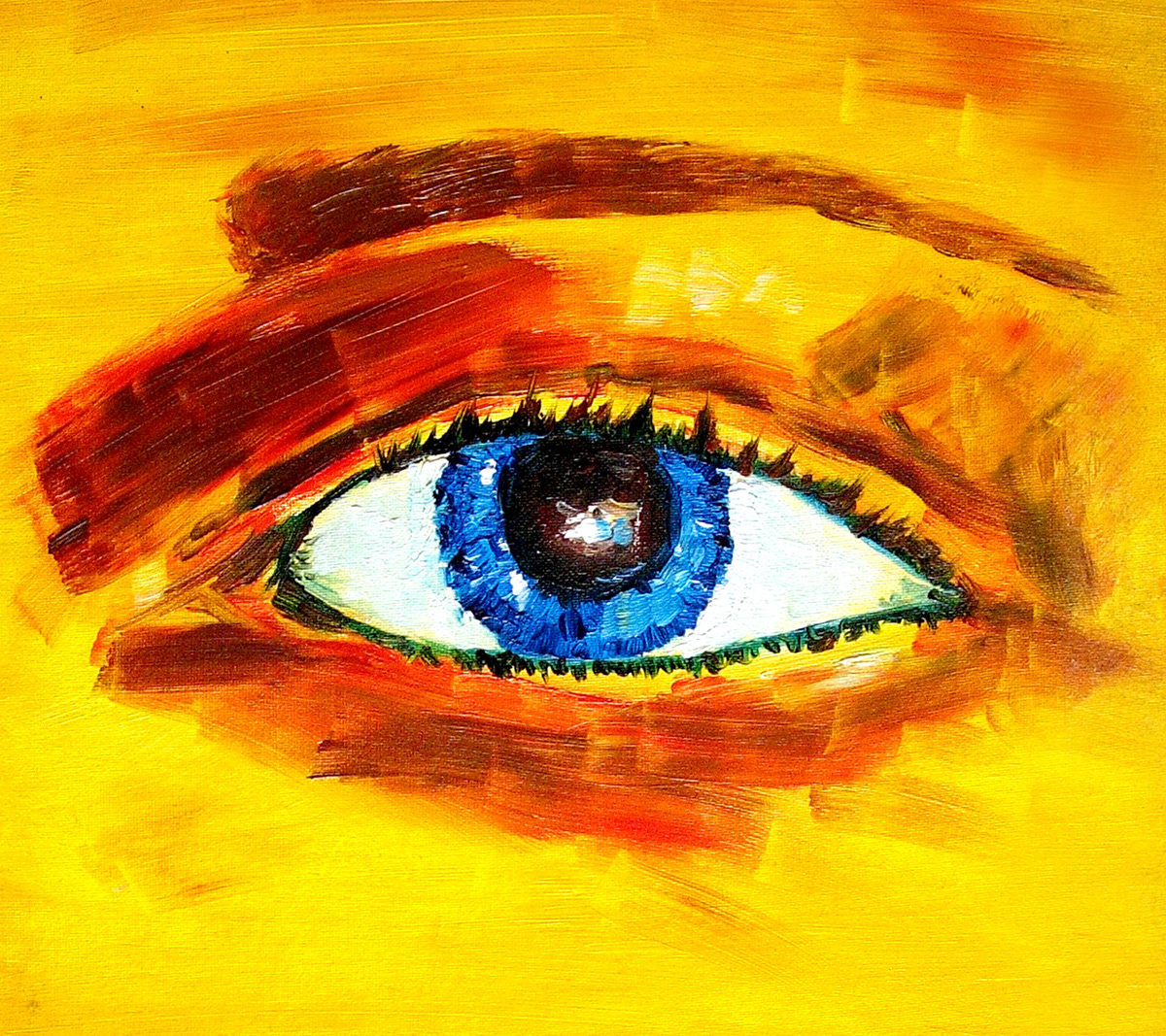 Luigi Maiolino Blue Eye
