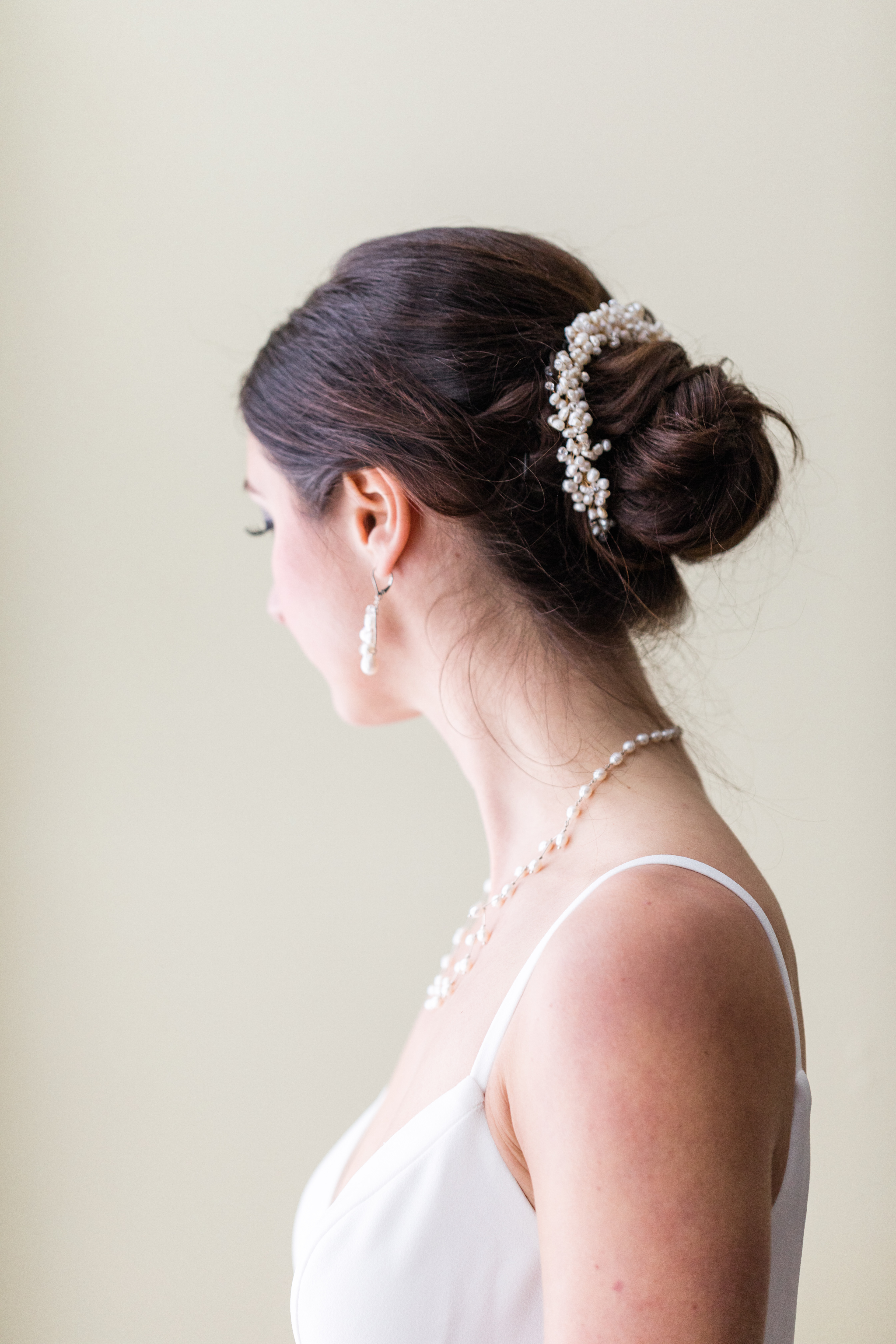 Photographer: @Annemientkaphoto Makeup: @Hillaryfayfreelancemua Hair: @evie_upstyles Venue: @Innatmanchester Bridal Gown: @everthinebridal Bridal Model: @Cryssorell