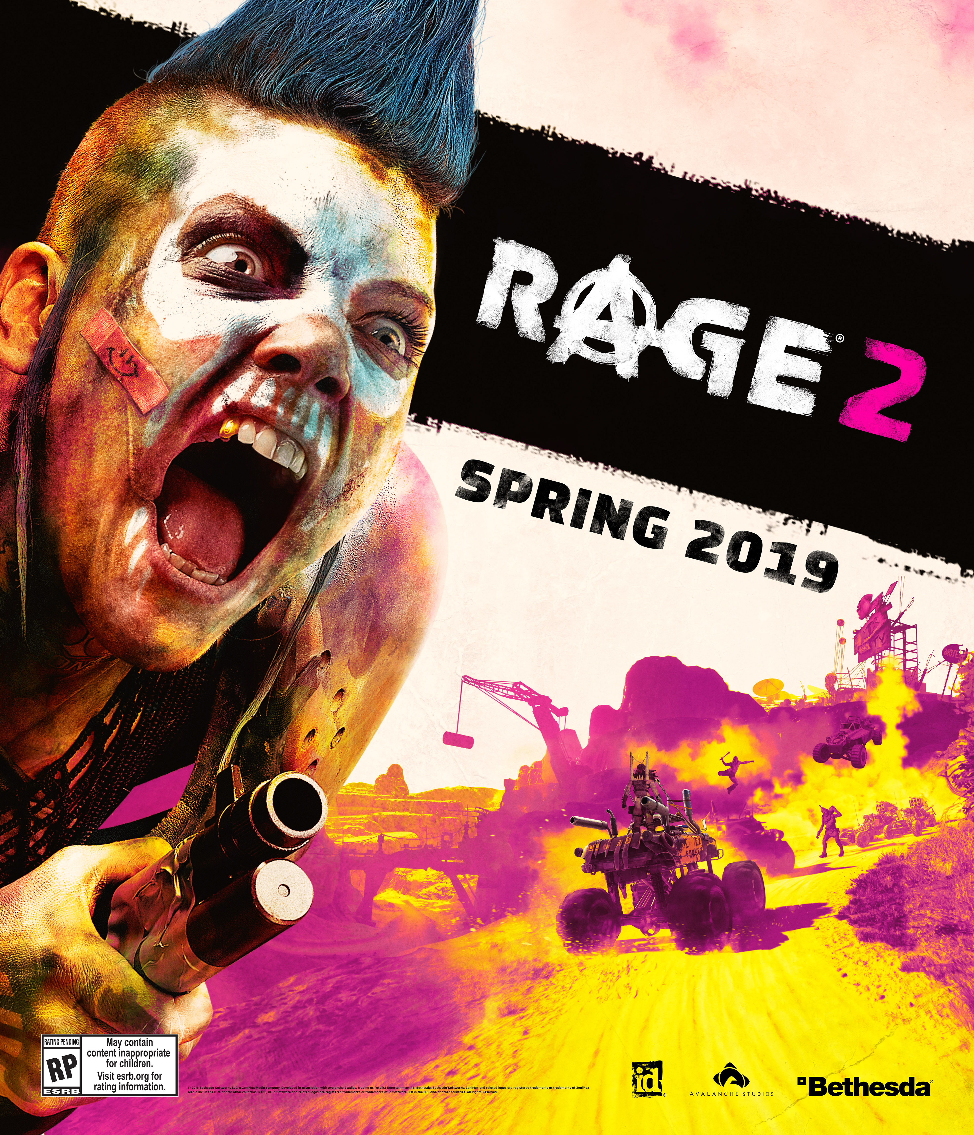 RAGE 2 E3 2018 Signage