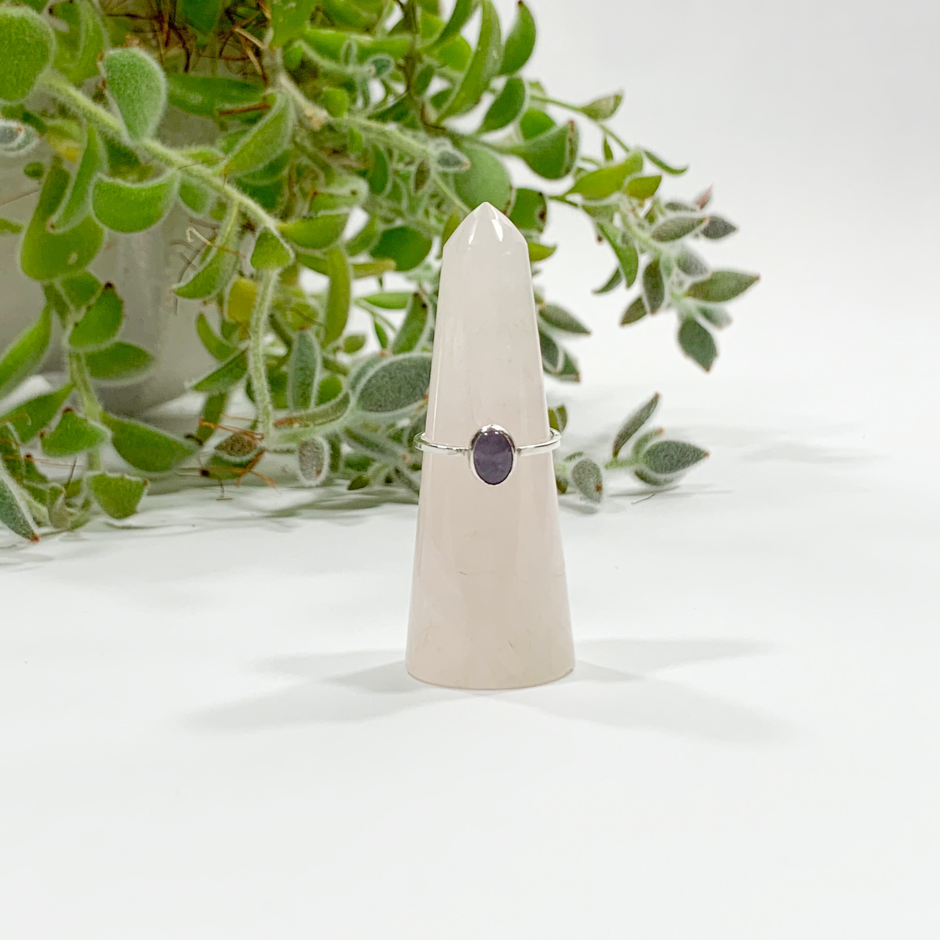 Silver Amethyst Ring