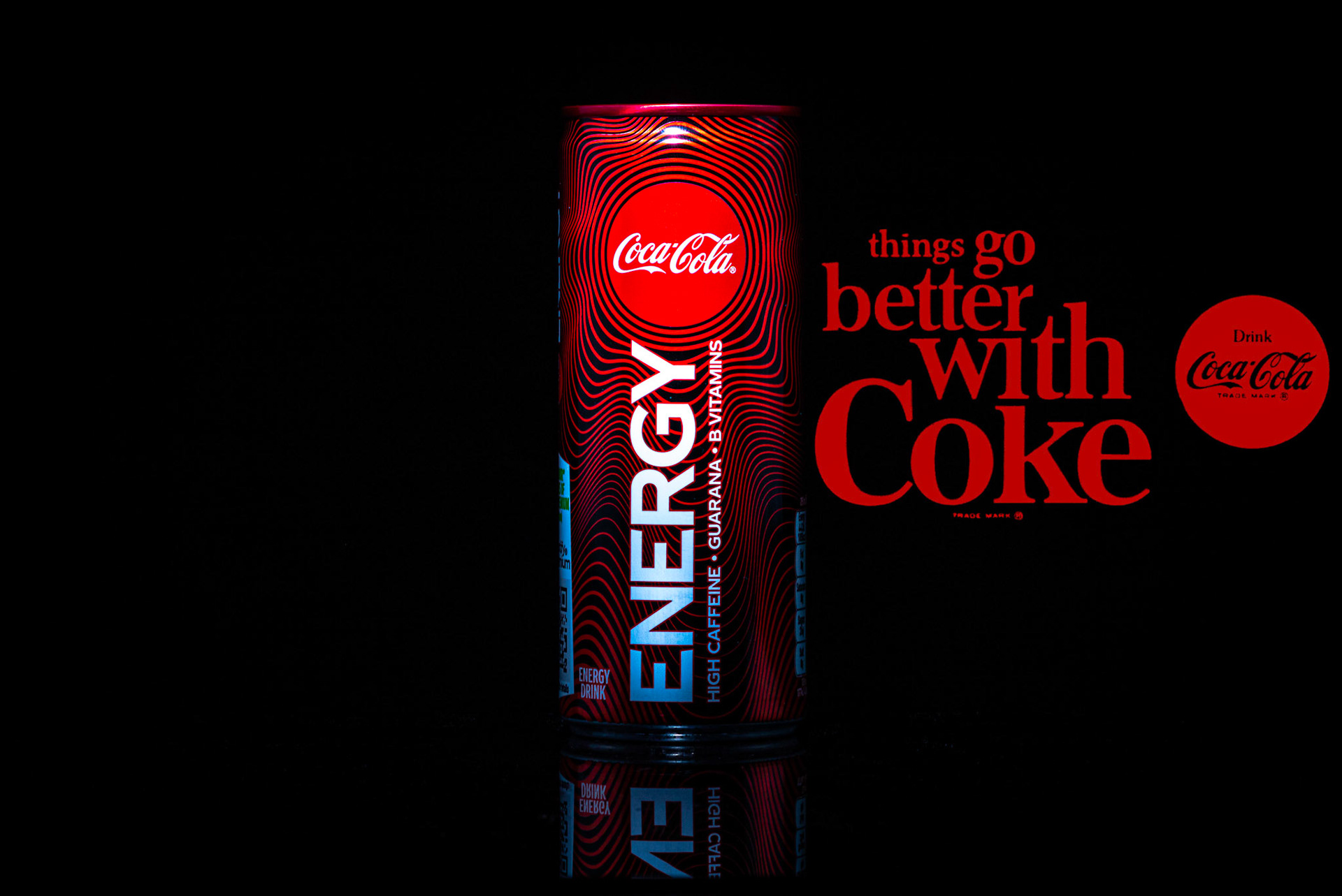 Coca Cola Energy Drink Fan Ad