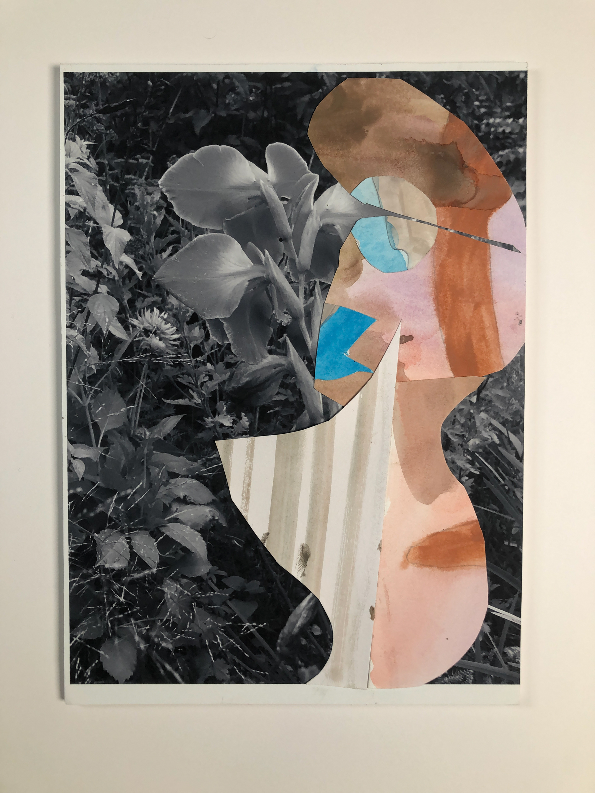 Advice, gouache, inkjet print, 20,5 x 29 cm, 2021 Sold (70 euros)