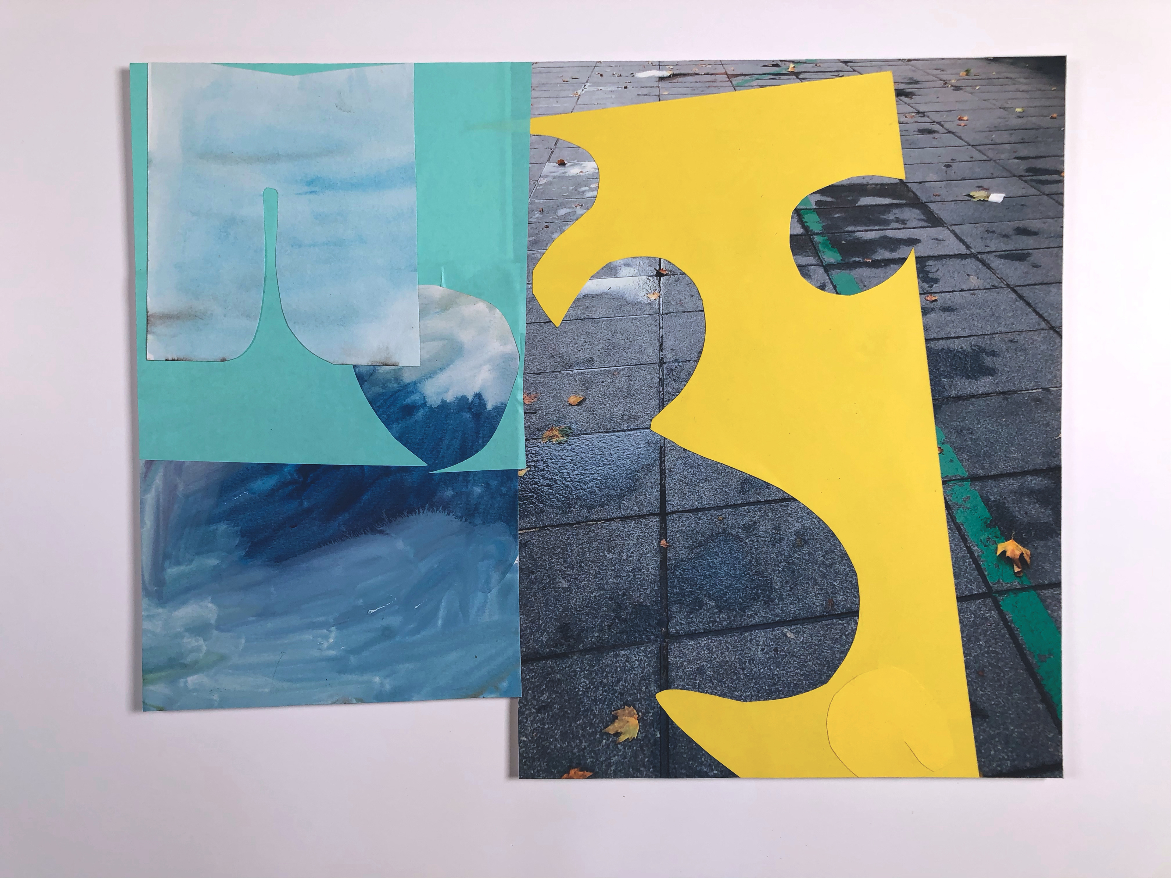 Don't remember, inkjet and gouache on paper (95 euros)