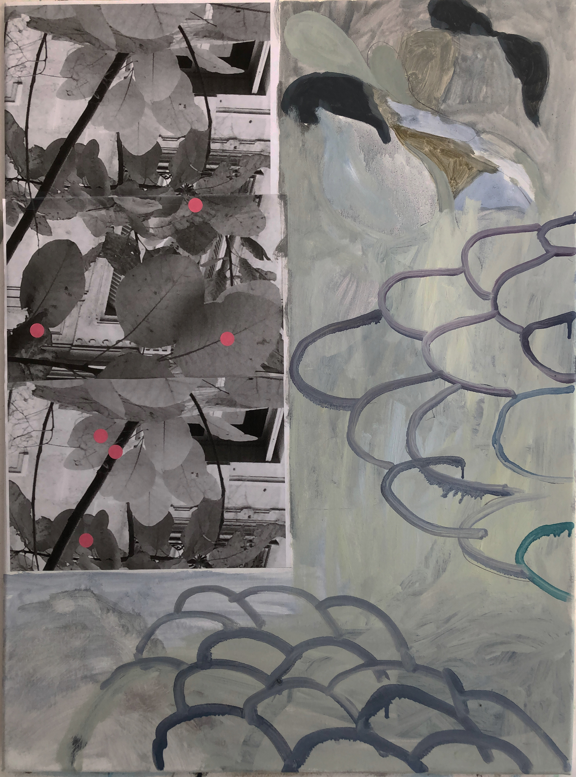 Untitled, Oil on canvas, 70 x 120 cm