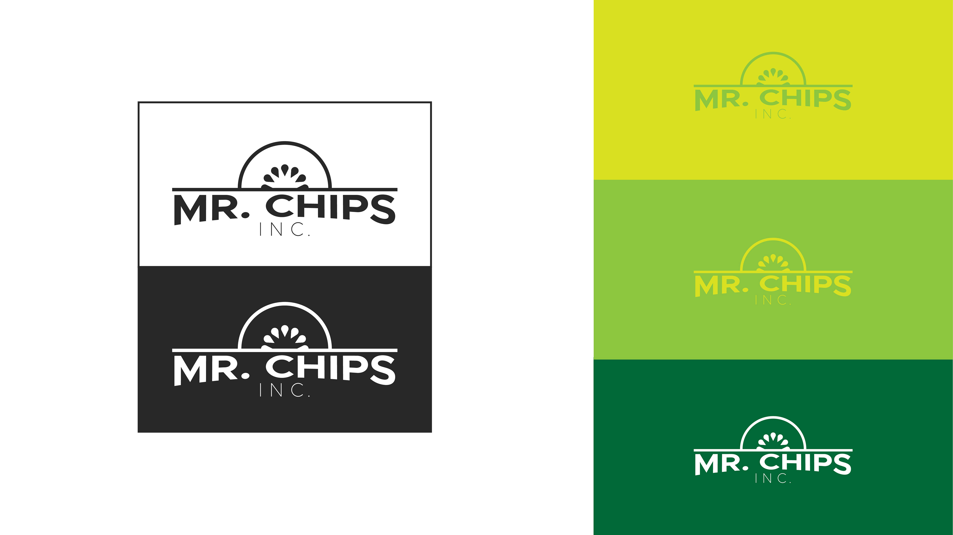 Jacob Dewar Mr. Chips Logo Redesign