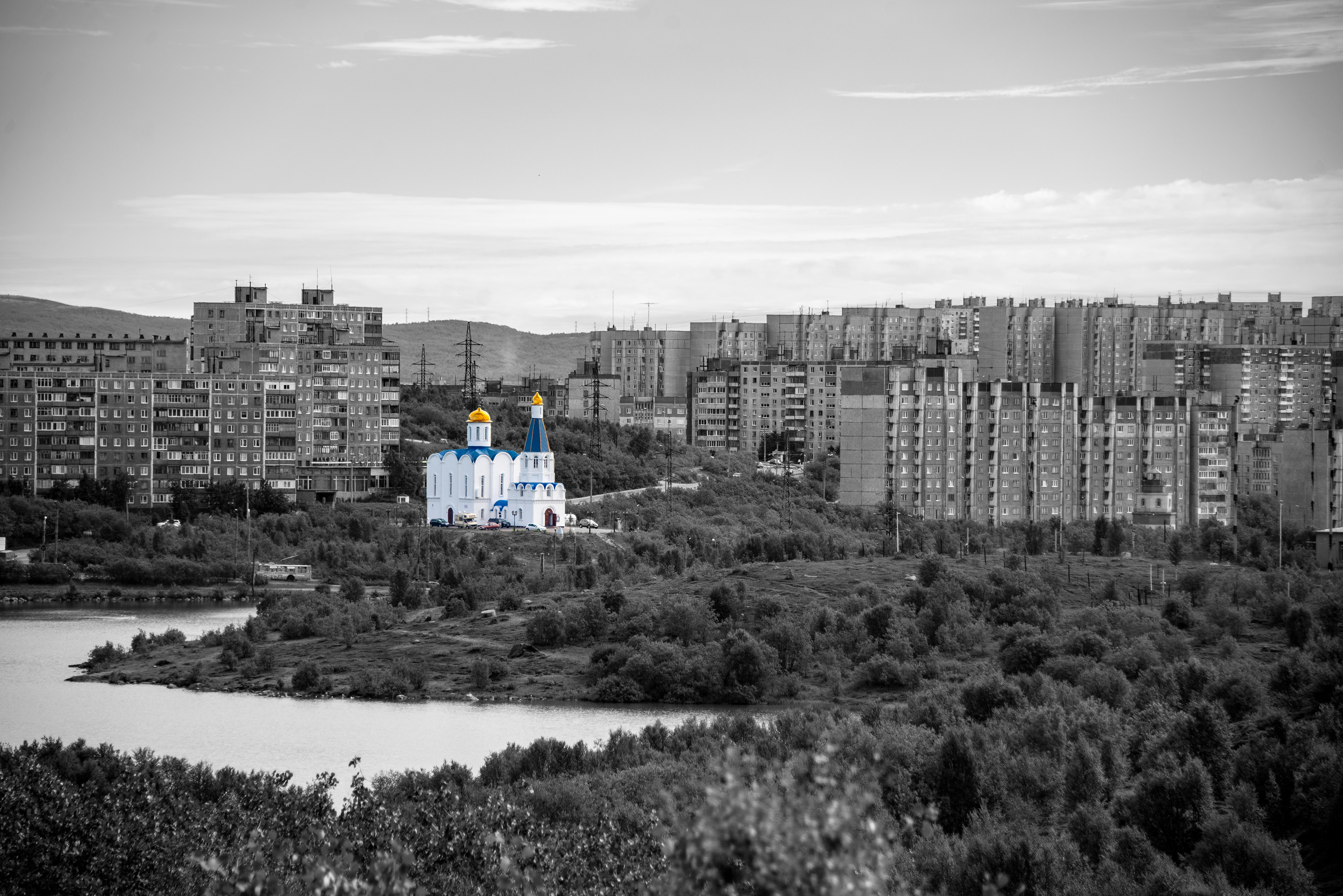 Shades of Gray in Murmansk, Russia. ©2013, Corey Sandler