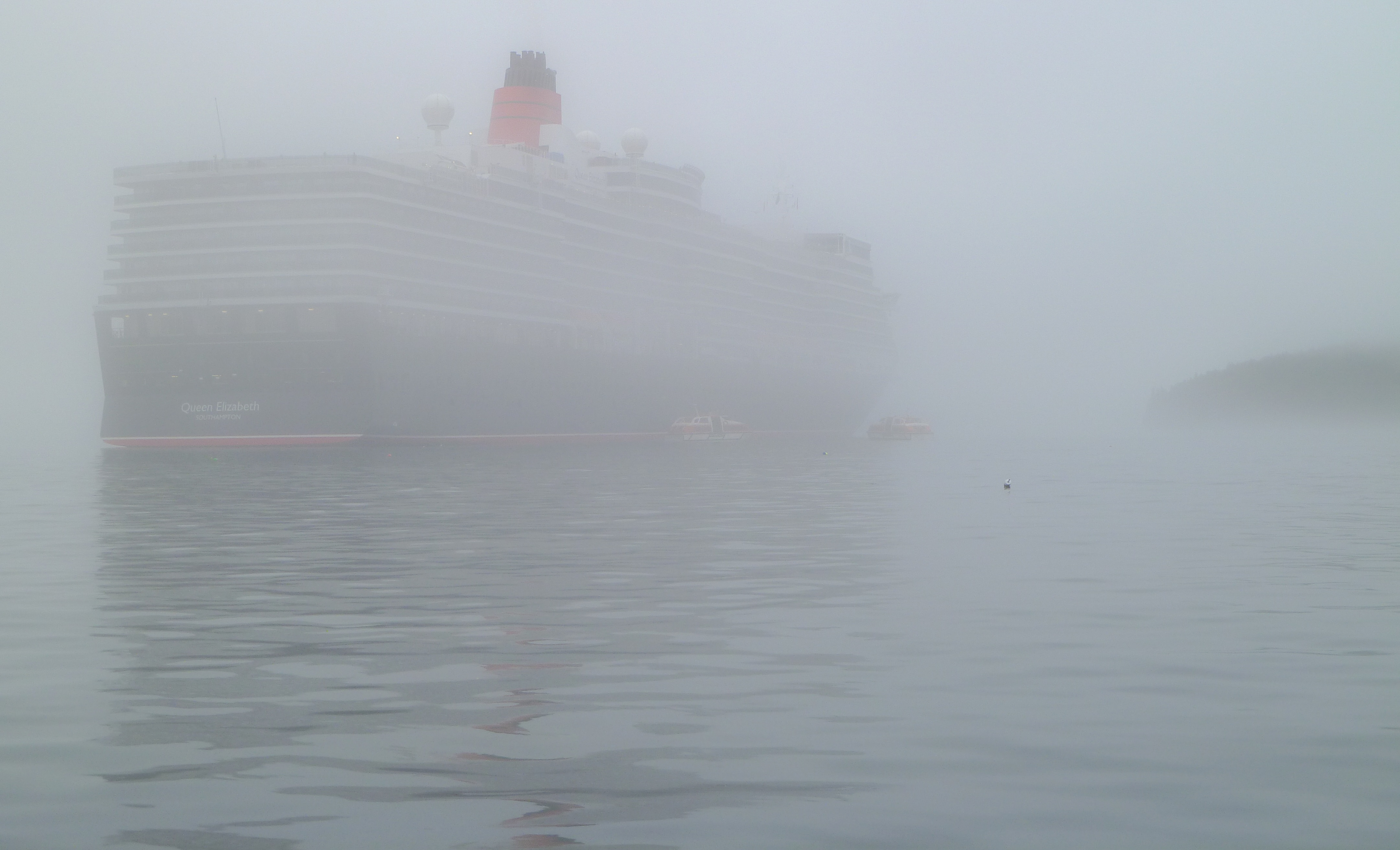 In the Fog. Halifax, Canada. ©2011, Corey Sandler