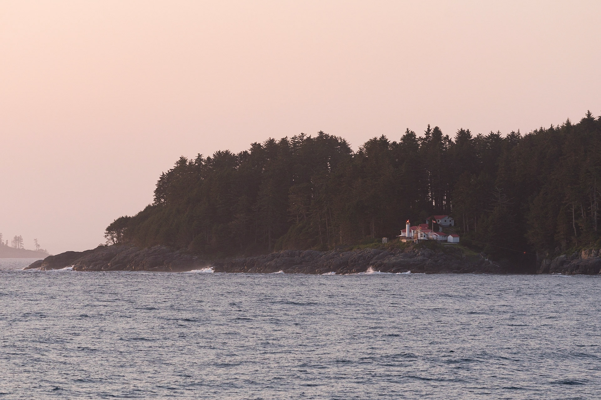 The Inside Passge, from Port Hardy to Prince Rupert.