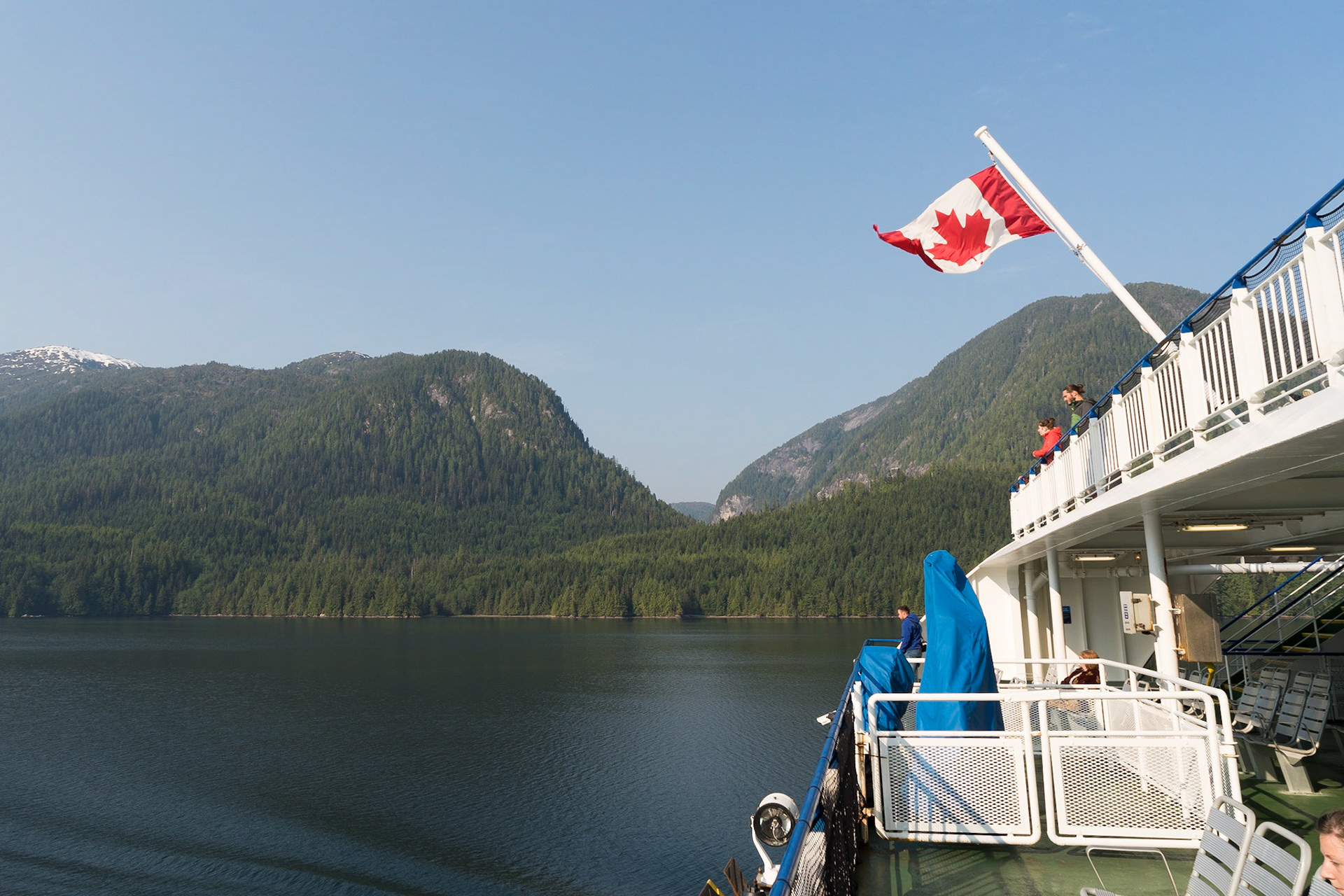The Inside Passage from Port Hardy to Prince Rupert