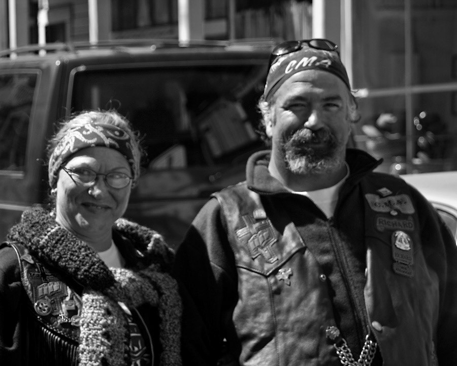 Anonymous Couple, Christian Biker