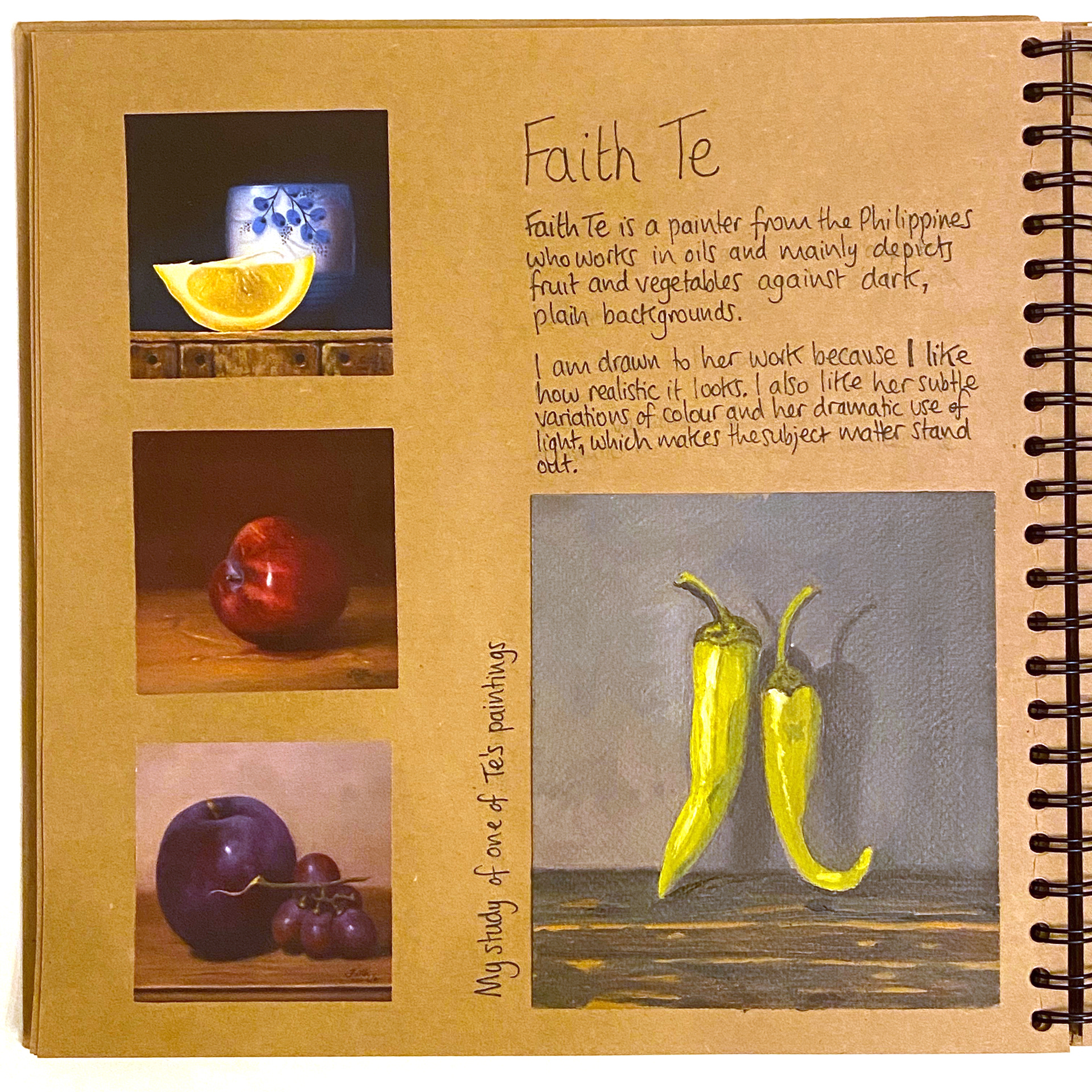 Faith Te research & study