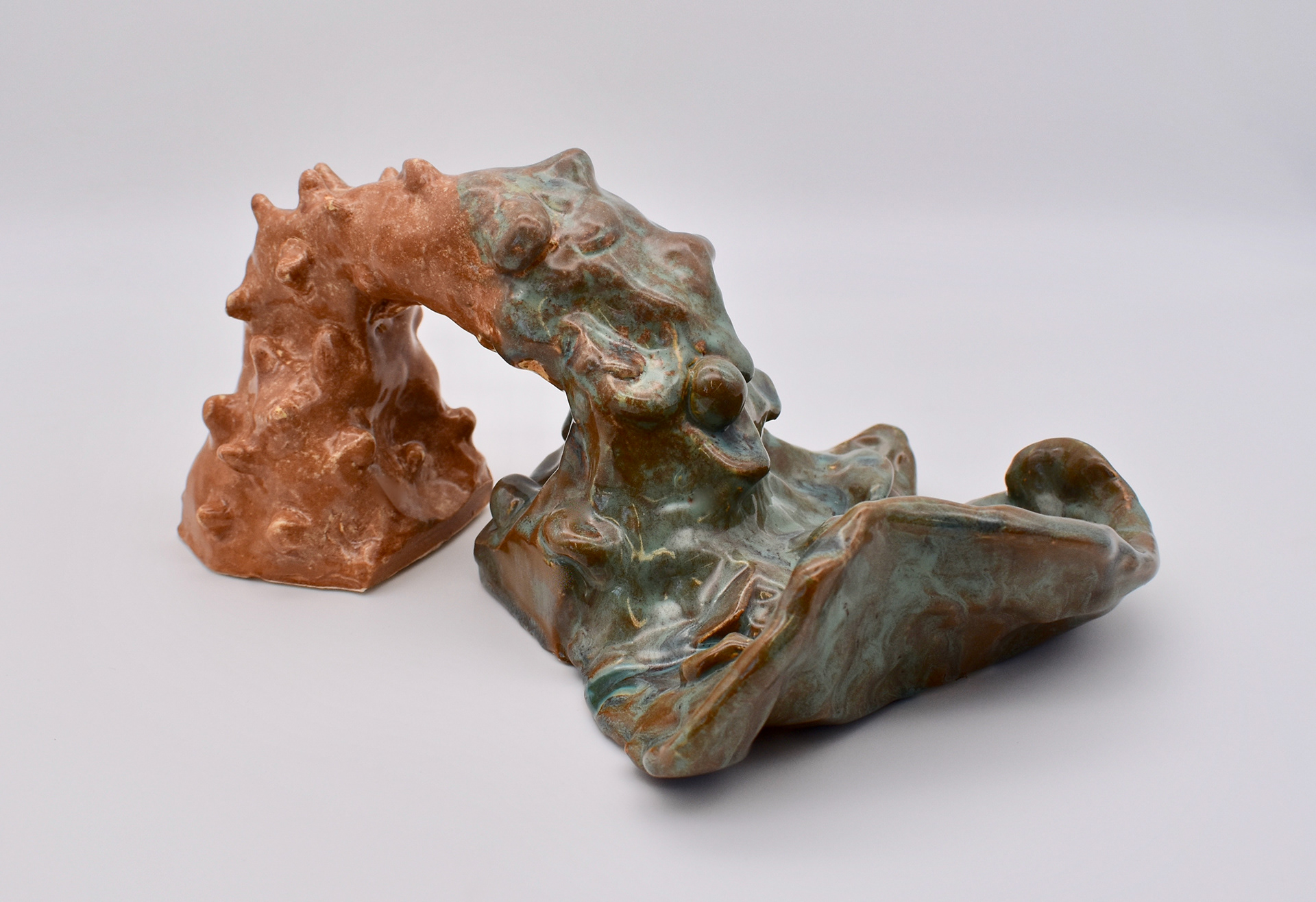 Jeremy Cavanagh, Evolution/Decay, Ceramics & Glass, Chagrin Falls High School, Educator: Libby Harrold, Grade 12,  Honorable Mention