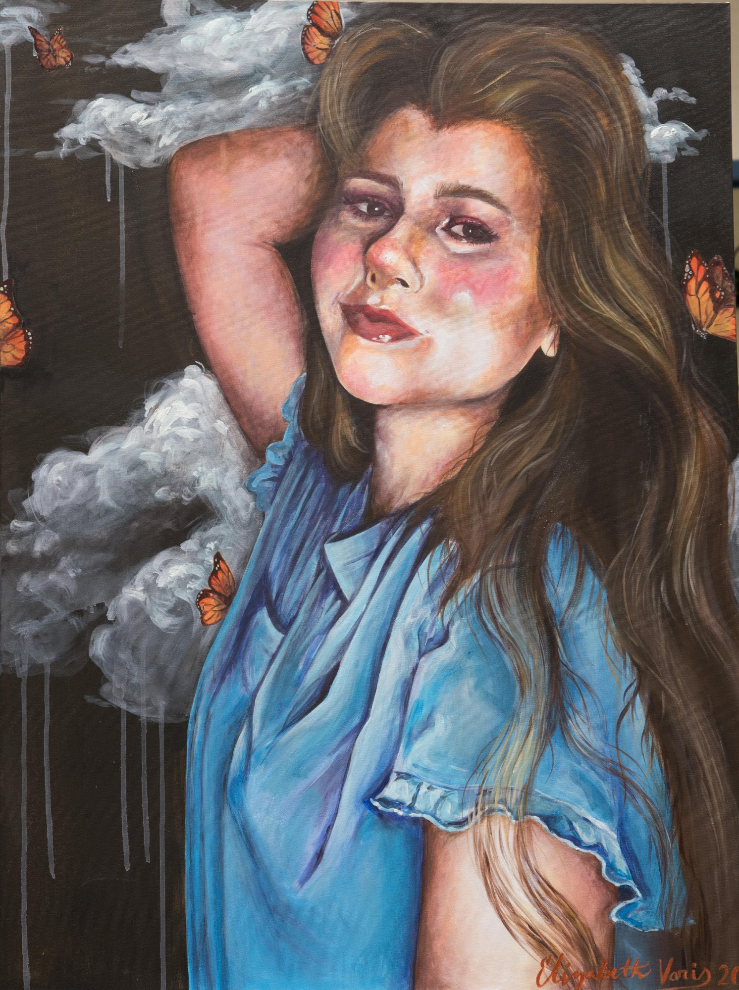 Elizabeth Varis, Kennedy, Painting, Bay Village High School, Educator: Grace Outcalt, Grade 12,  Honorable Mention