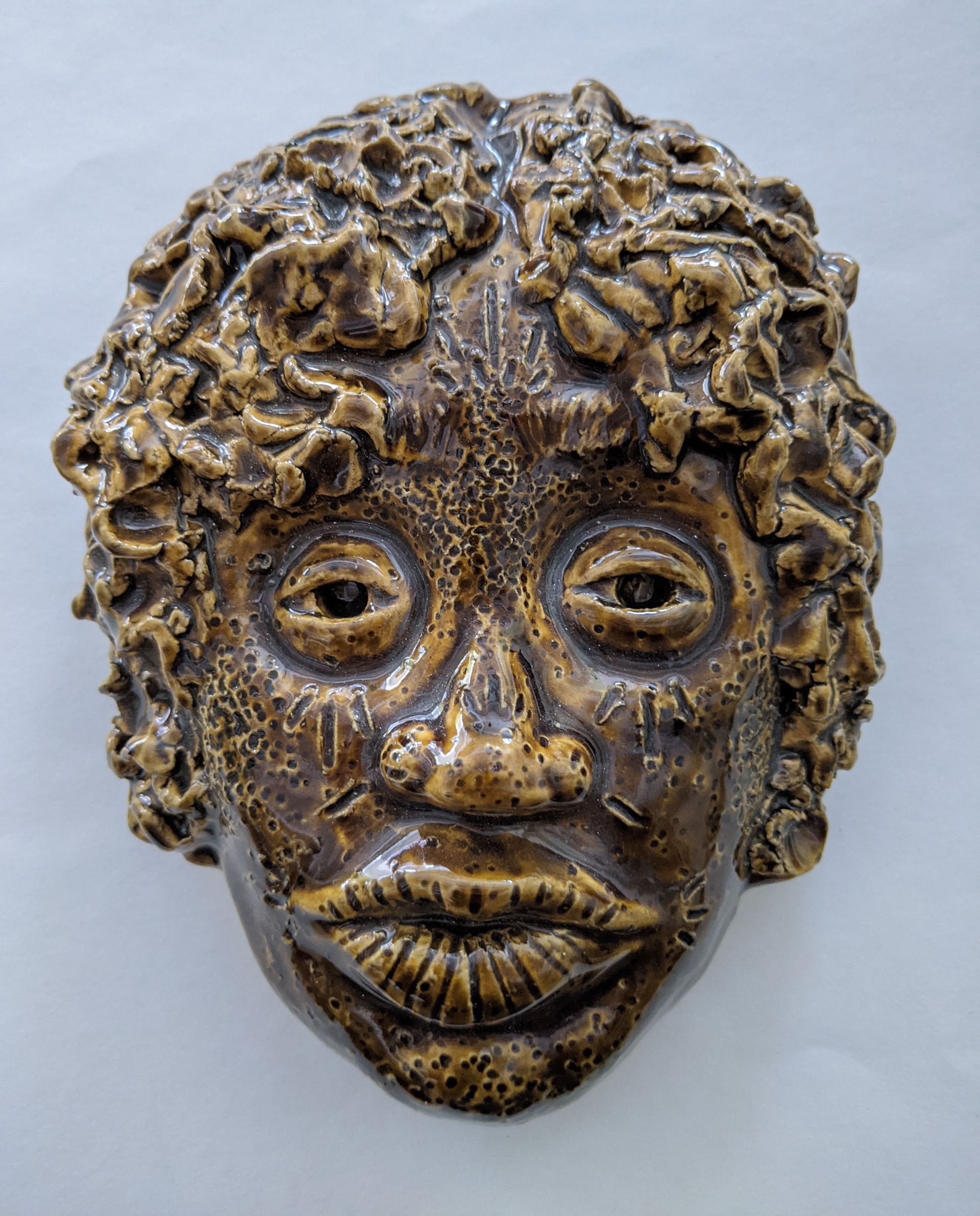 Tatiauna Martin, Portrait #1, Ceramics, Cleveland School of the Arts, Educator: Michelle Brickner, Grade 11, The Regional Ceramics + Glass Category Award