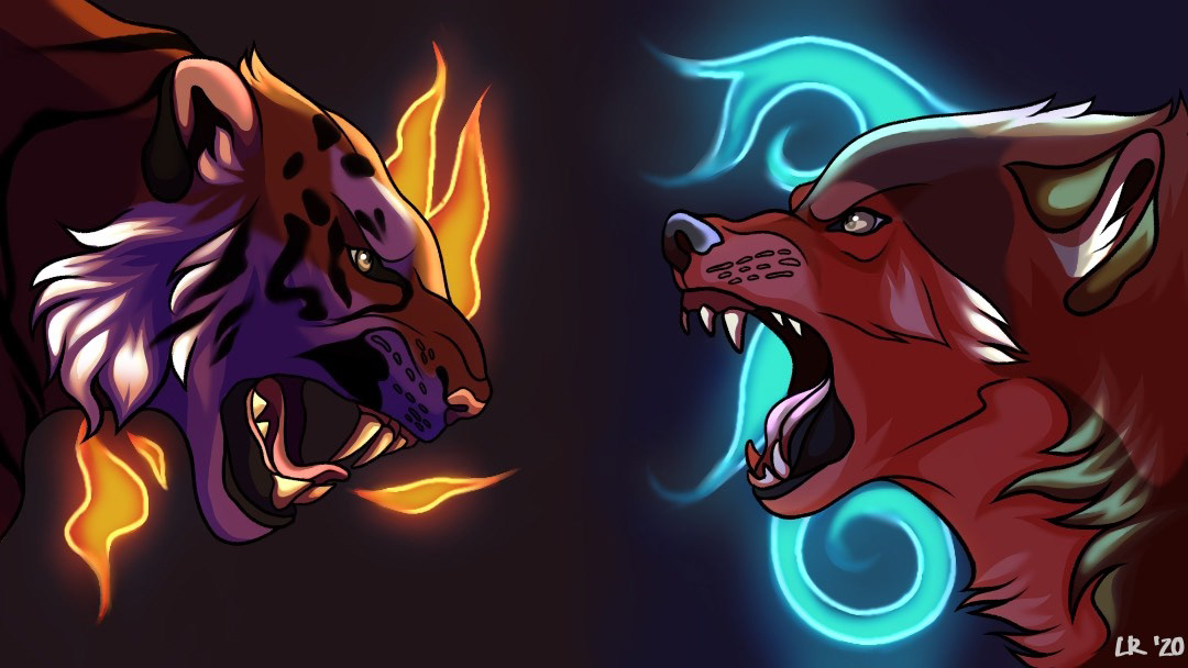 Luca Rizi, Fury, Digital Art, Rocky River High School, Educator: Patricia Tobin, Grade 10,  Honorable Mention