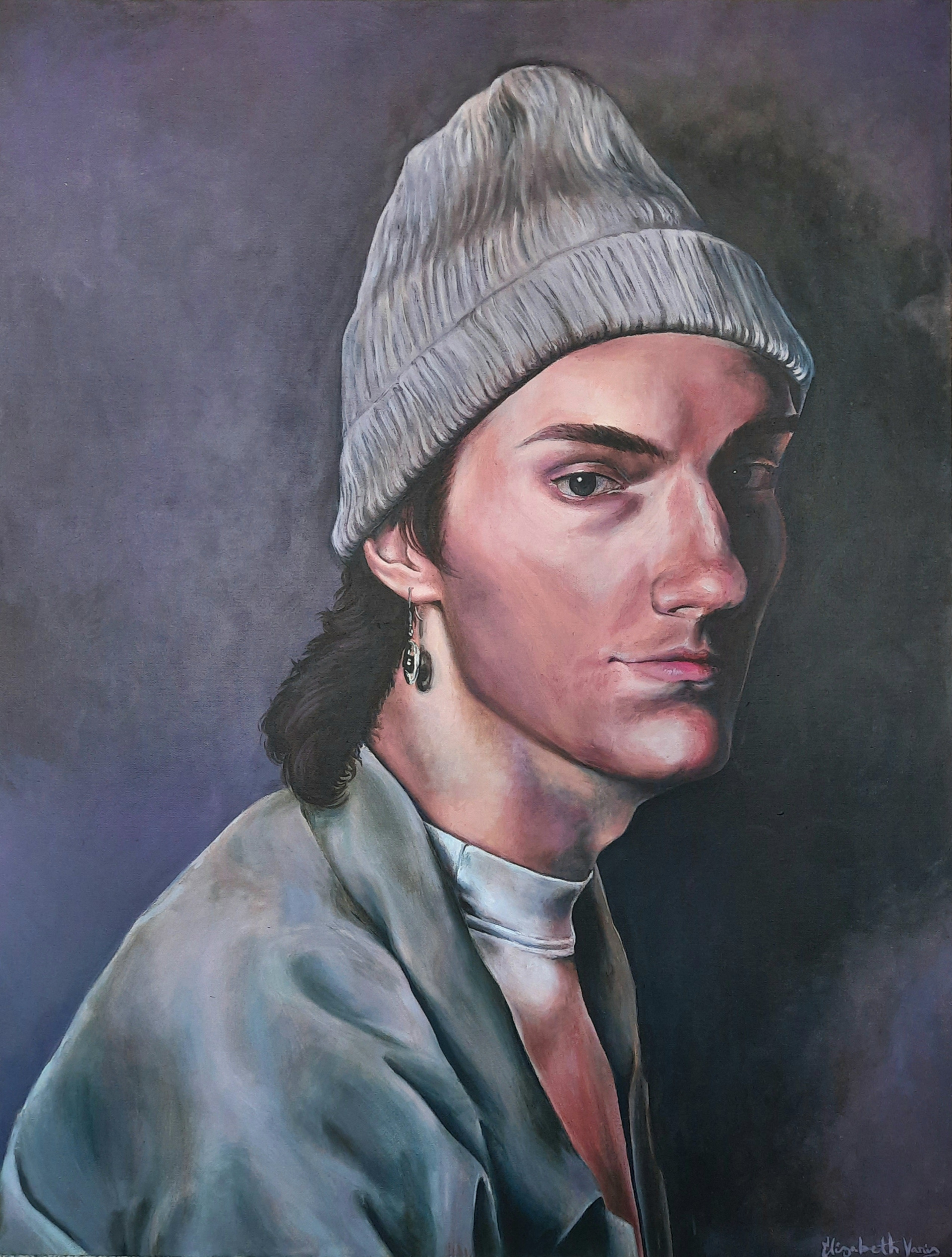 Elizabeth Varis, Parker, Painting, Bay Village High School, Educator: Grace Outcalt, Grade 12,  Honorable Mention