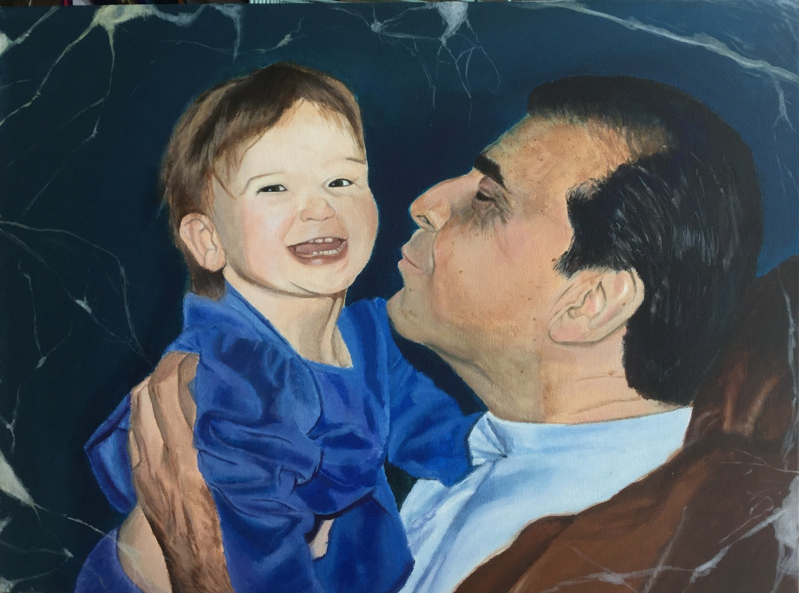 Grace Geisler, Recollection, Painting, Kenston High School, Educator: Andie Quinn, Grade 12,  Honorable Mention