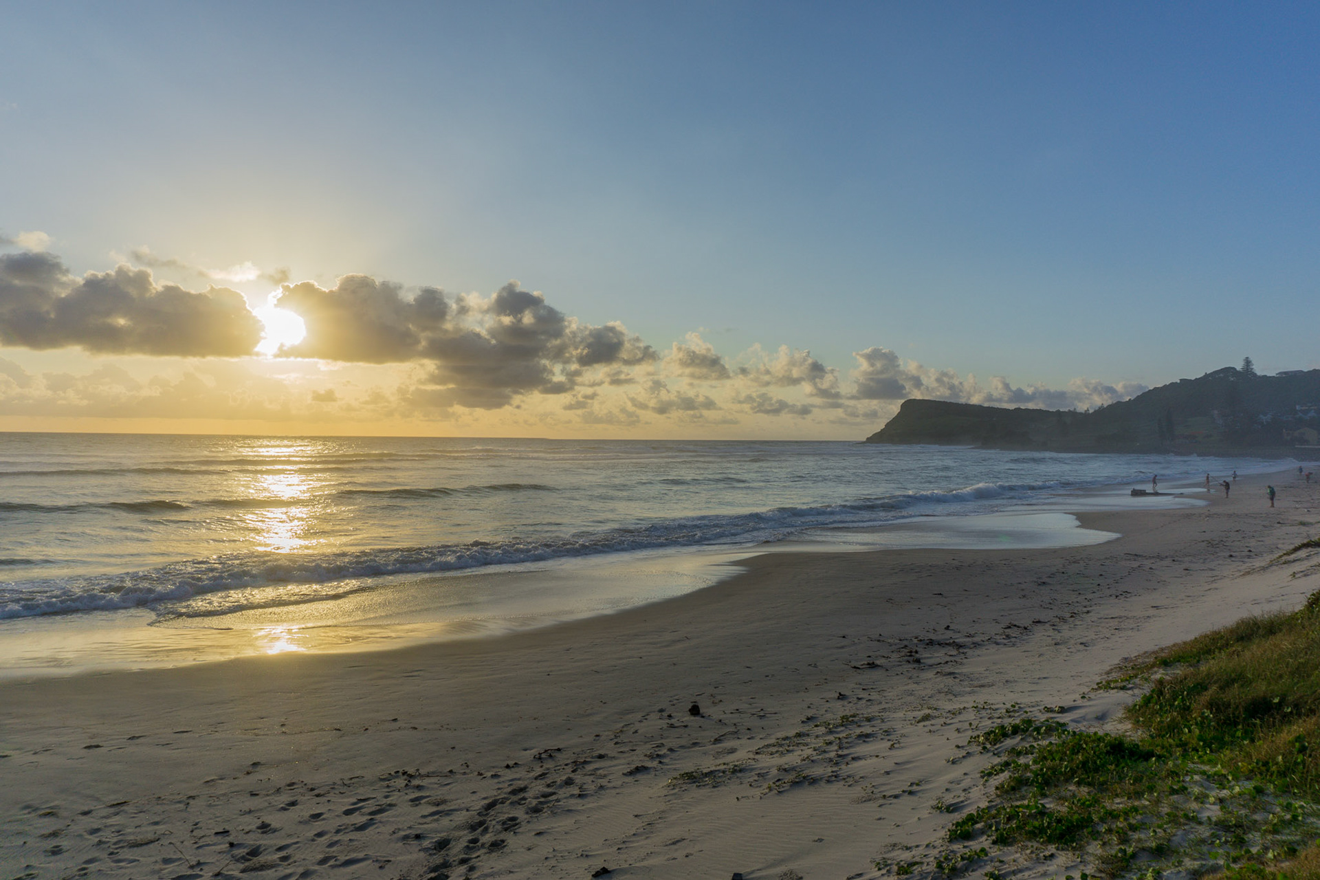 Lever de Soleil à Balina