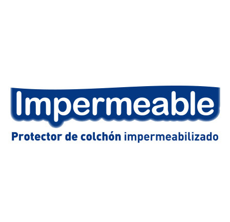 Impermeable, protector de colchón impermeabilizado. Burrito Blanco
