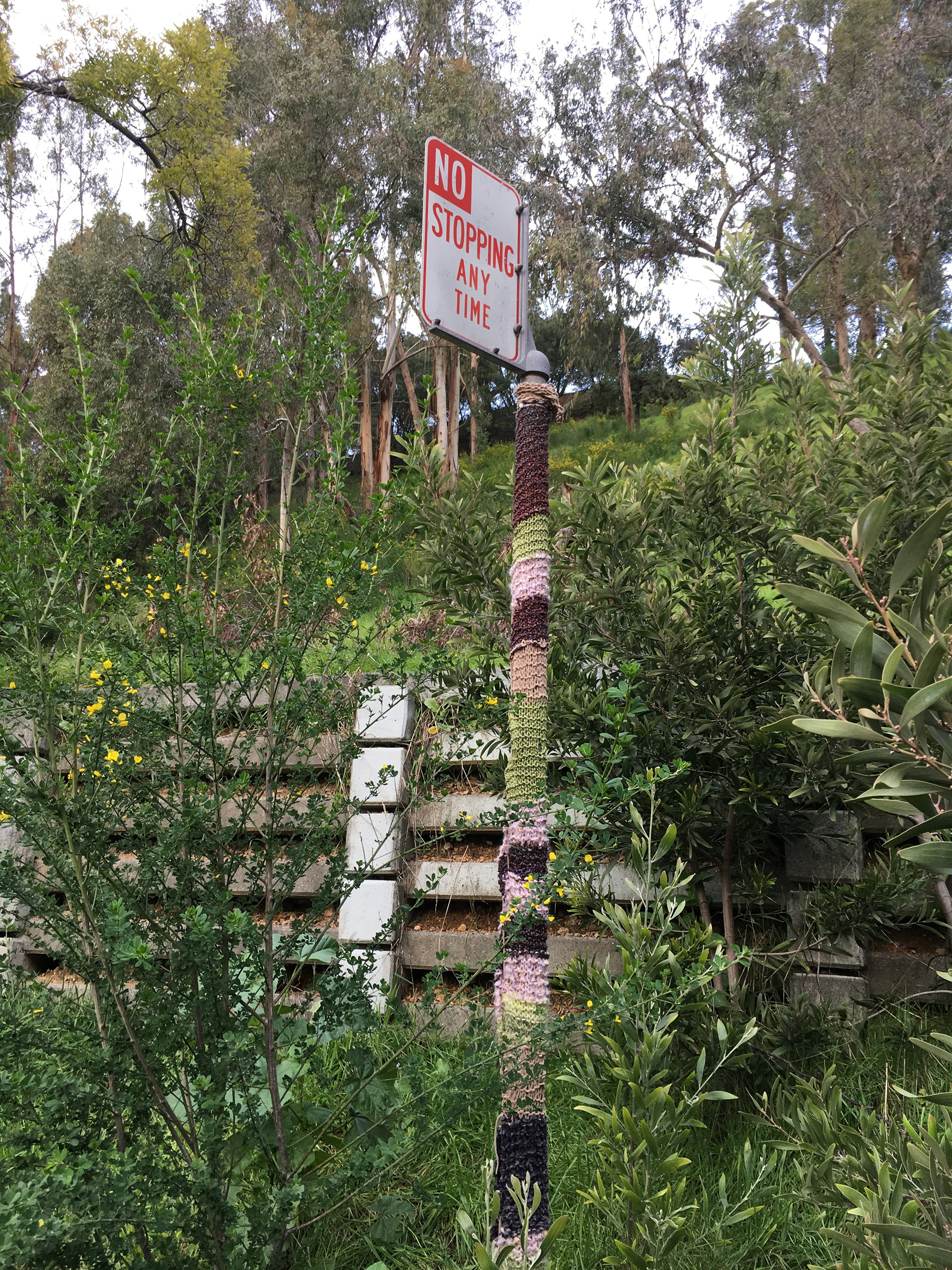 Another view of street sign